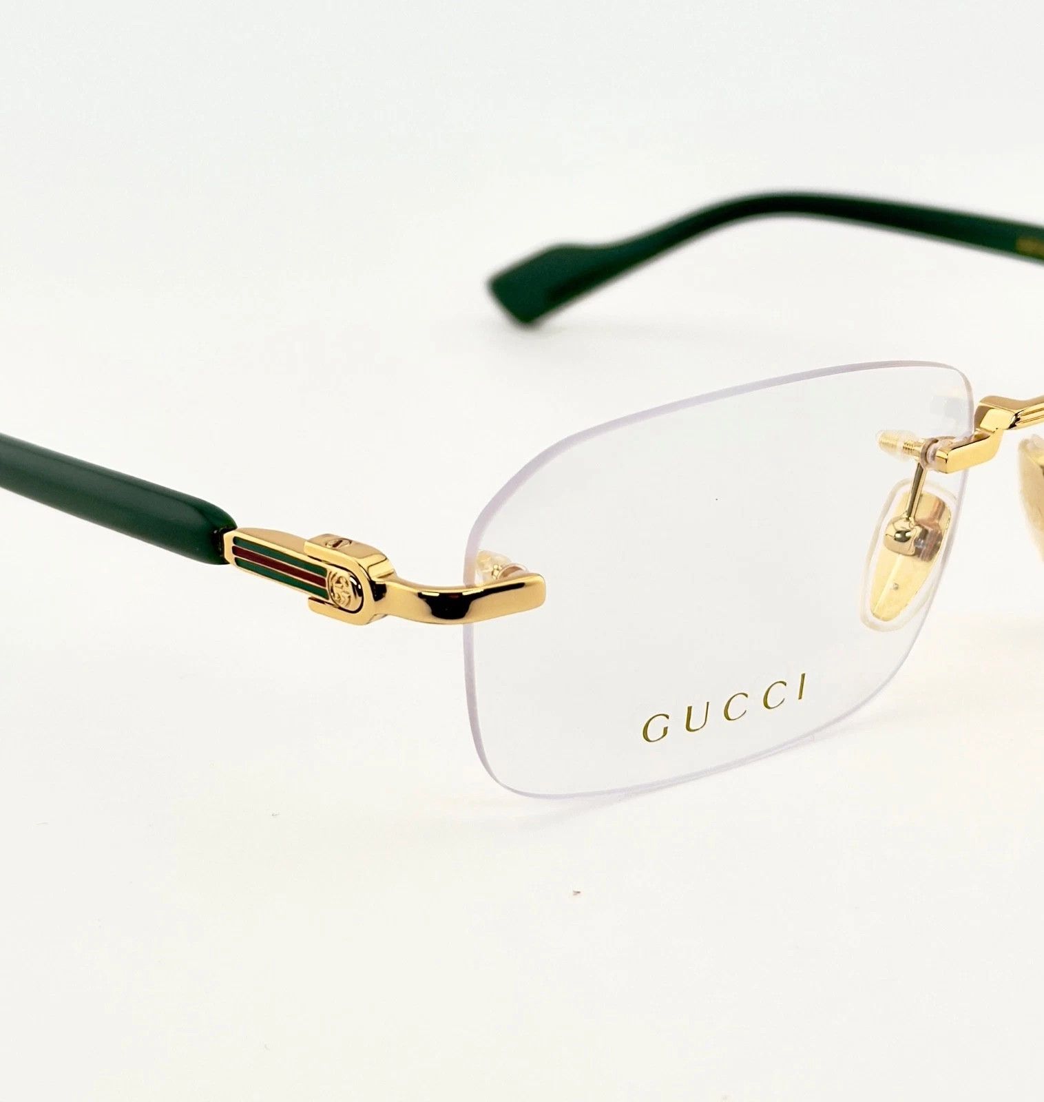Gucci GUCCI GG1221O 1221 Classic Narrow Eyeglasses 005 GG1221 Size ONE SIZE - 9 Thumbnail