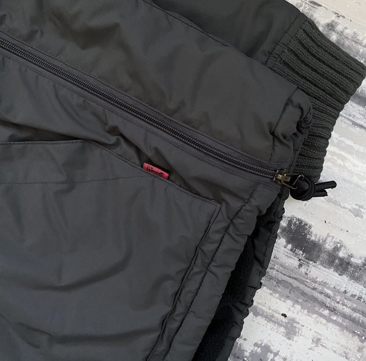 Schott Schott super rare graphite pure nylon padded hooded Size US XL / EU 56 / 4 - 6 Thumbnail