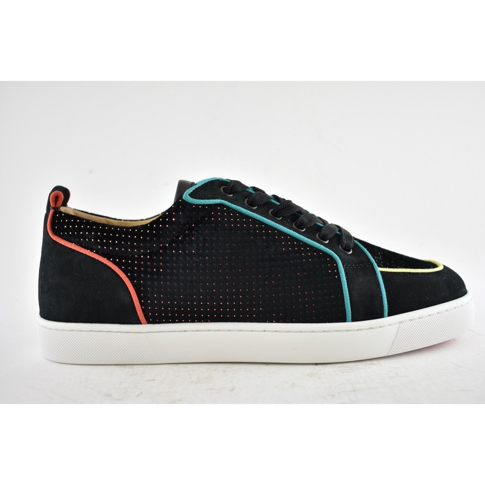 Christian Louboutin Christian Louboutin Mens Rantulow Orlato Flat Black Multi Size US 12 / EU 45 - 2 Thumbnail