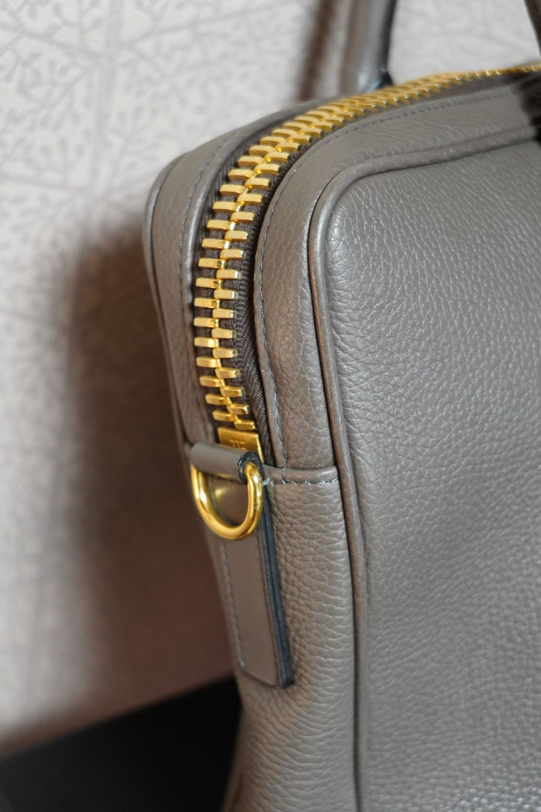 Tom Ford TOM FORD / BUCKLEY BRIEFCASE / Taupe / Grey Taupe Size ONE SIZE - 5 Thumbnail