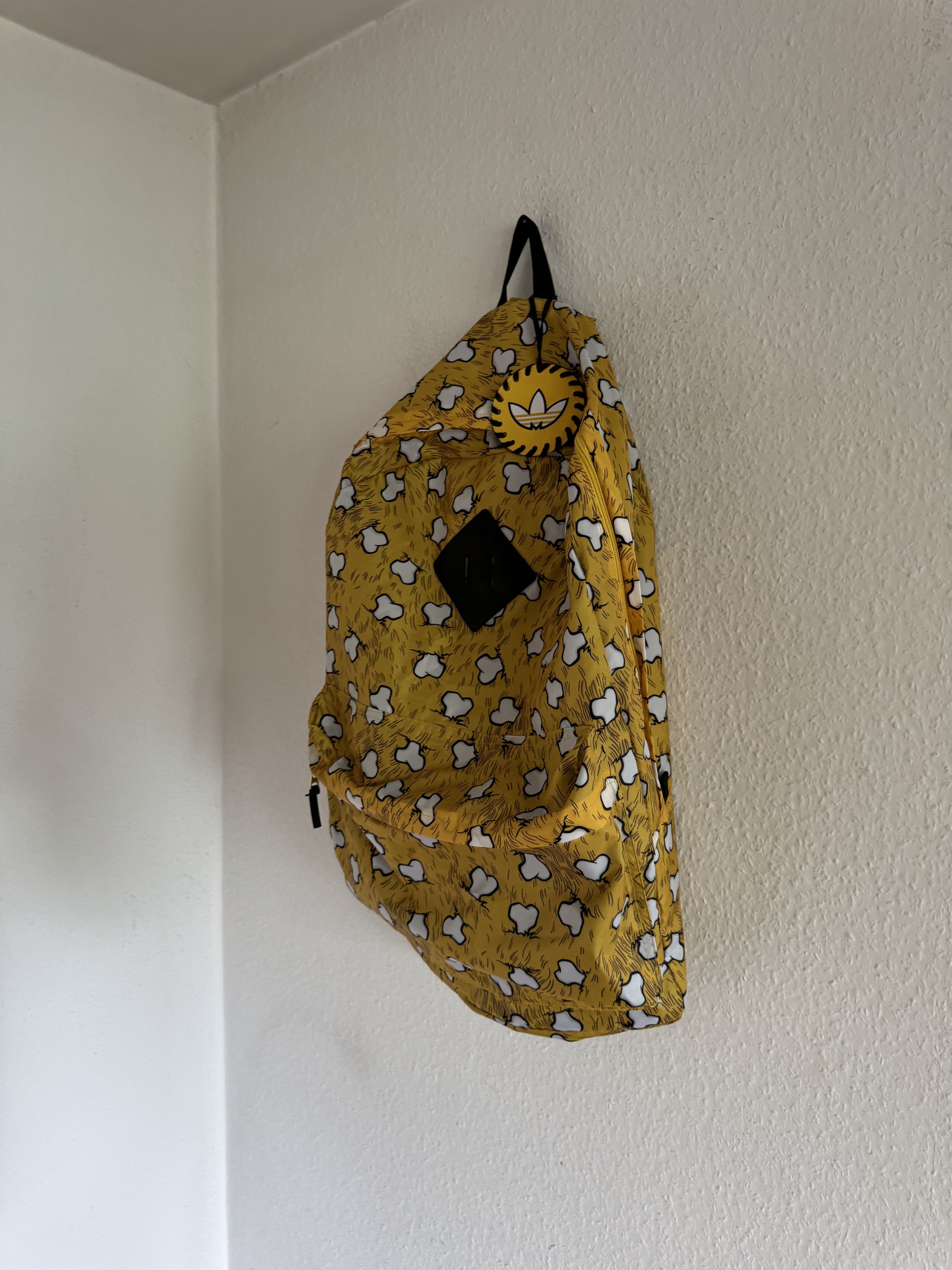 Adidas × Jeremy Scott Yellow Bones XXL Backpack Size ONE SIZE - 3 Thumbnail