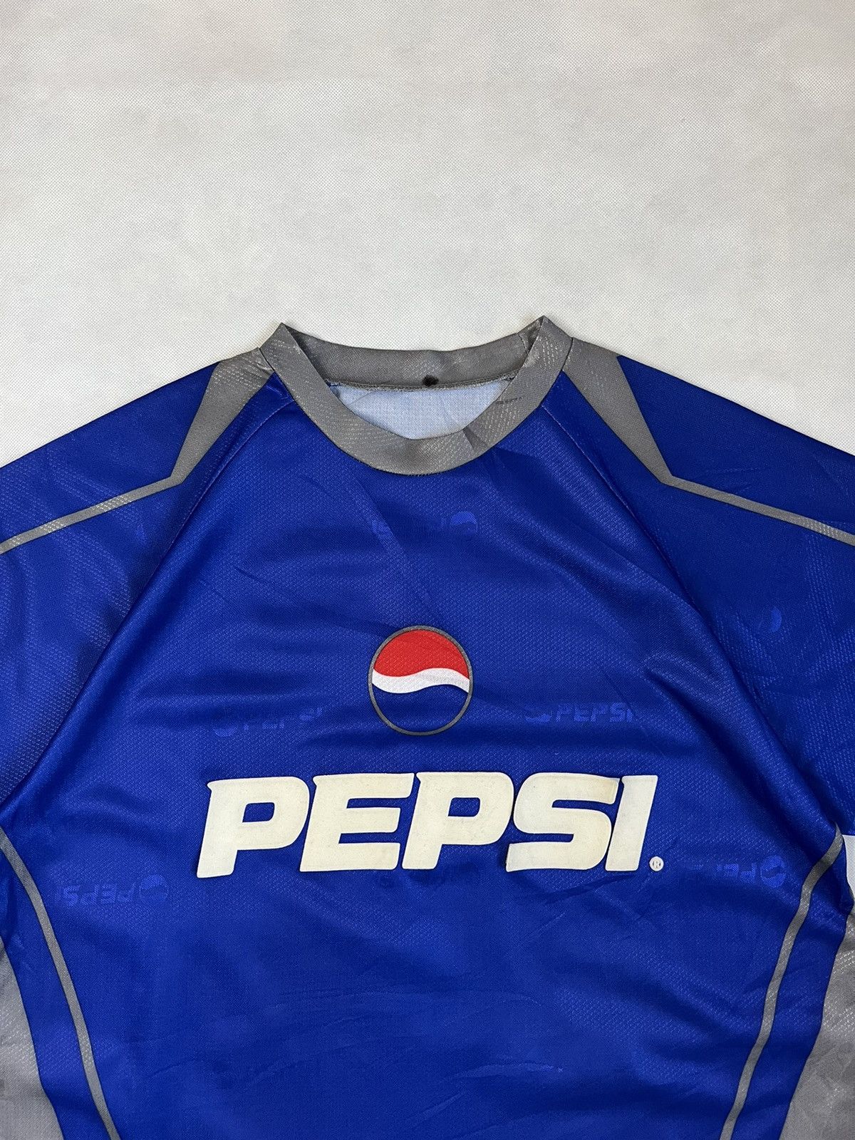 Pepsi Vintage Signature Pepsi Soccer Jersey Kit Fifa World Cup Size US L / EU 52-54 / 3 - 8 Thumbnail