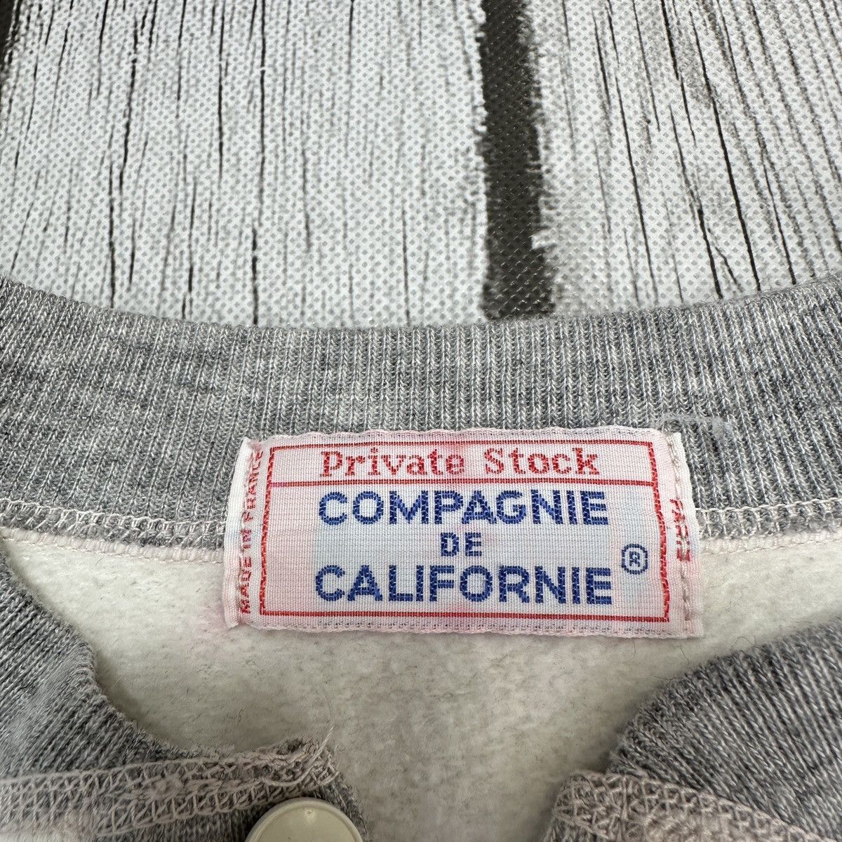 Vintage Vintage Compagnie de Californie USA sweatshirt Size US M / EU 48-50 / 2 - 5 Thumbnail