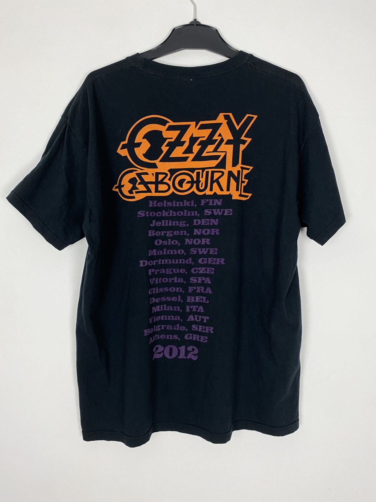 Band Tees Ozzy Osbourne God Bless 2012 Band Tees vintage XL opium alt Size US XL / EU 56 / 4 - 2 Thumbnail