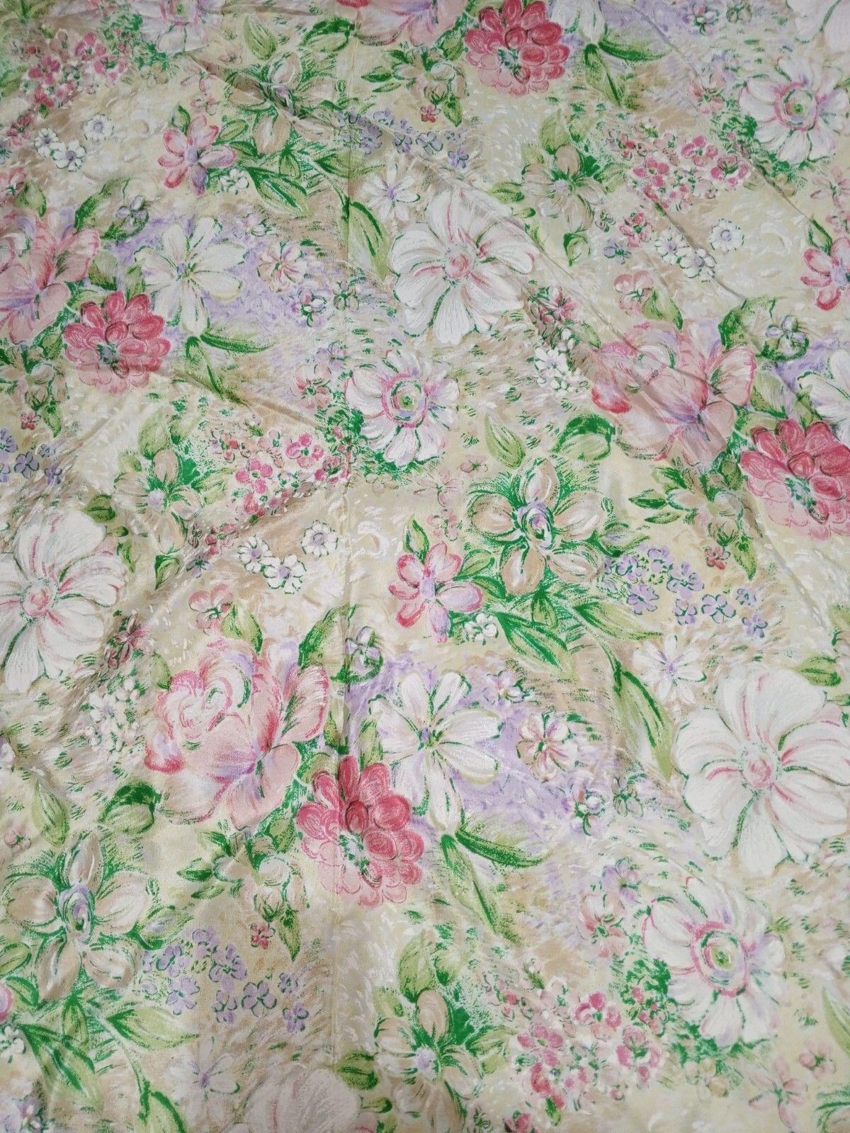 Kenzo KENZO PARIS France Floral Flowers Oversized XXL Silk Scarf Size ONE SIZE - 5 Thumbnail