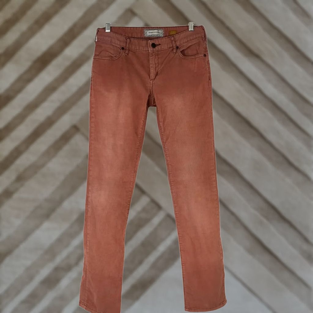 Vintage VINTAGE PILCRO CORAL COTTON BLEND SLIM PANTS WOMEN'S 27 Size 27" / US 4 / IT 40 - 1 Thumbnail