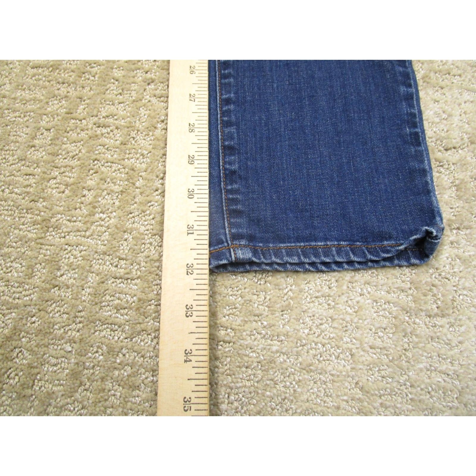 Lucky Brand Lucky Brand Jeans Women 26 Blue Lola Skinny Low Rise Denim Dark Wash Pants Slim Trousers Womens Jeans 5-Pocket Stretch Size 26" / US 2 / IT 38 - 7 Thumbnail