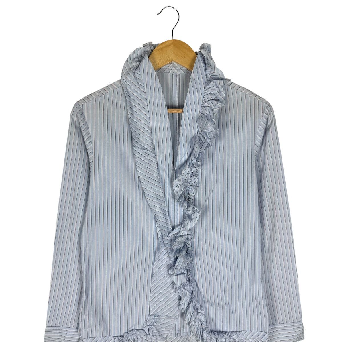 Yohji Yamamoto ☀️YOHJI YAMAMOTO Y’S ASYMMETRIC STRIPED SHIRTS Size M / US 6-8 / IT 42-44 - 3 Thumbnail