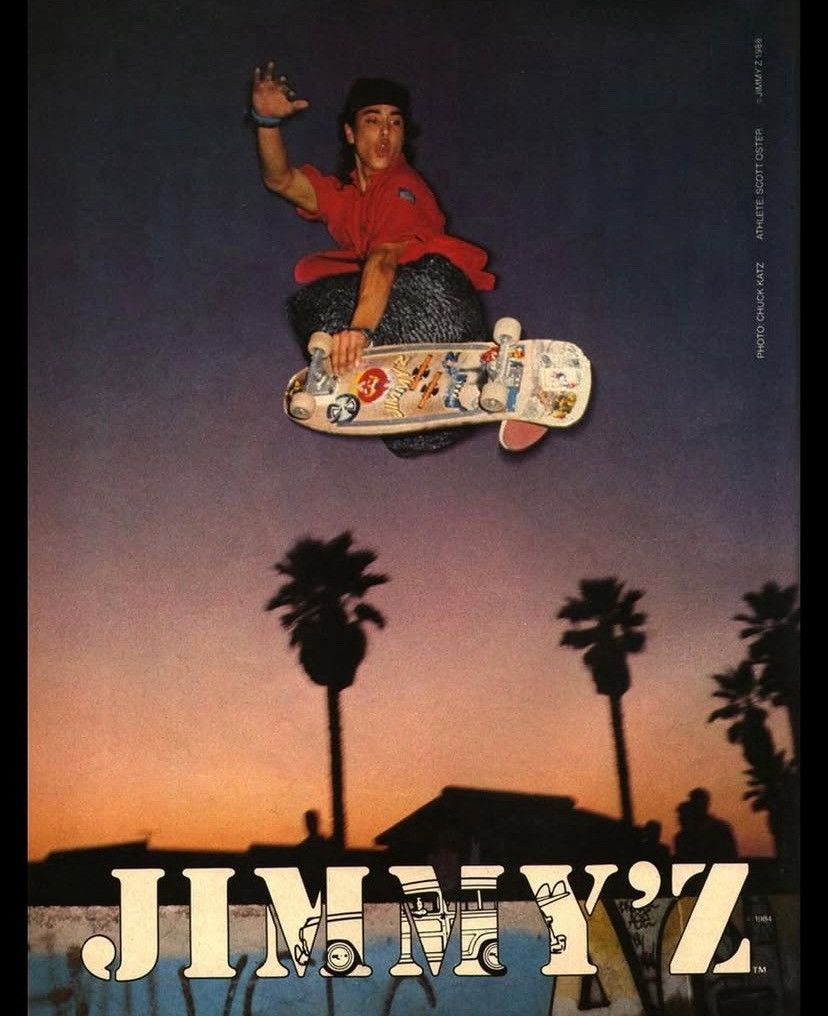 Other Vintage 80's Jimmy'z Skateboards Short Pants Size US 33 - 3 Thumbnail
