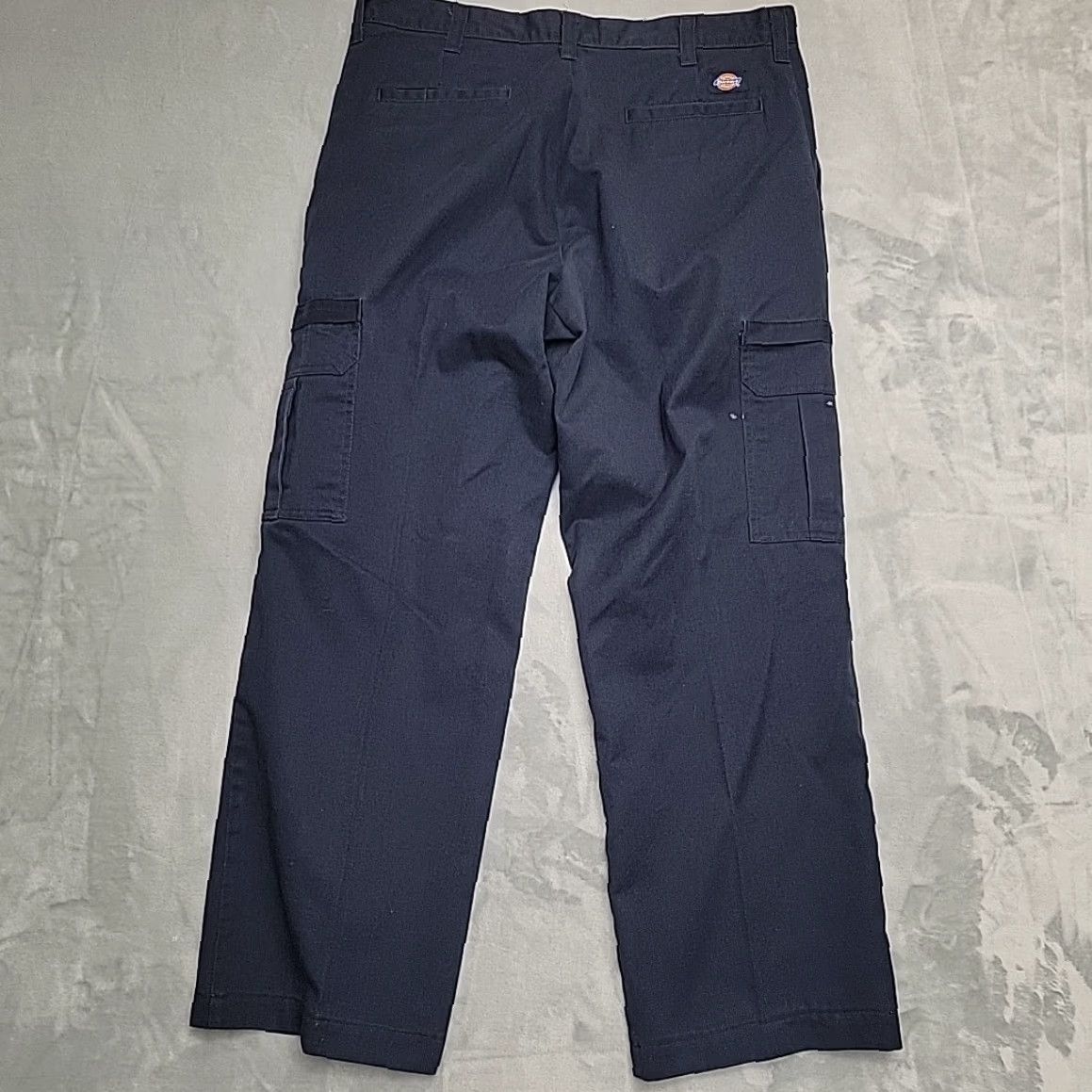 Dickies Dickies Pants Men 36x34 Blue Cargo Pocket Utility Workwear Retro Classic Comfort Size US 36 / EU 52 - 5 Thumbnail