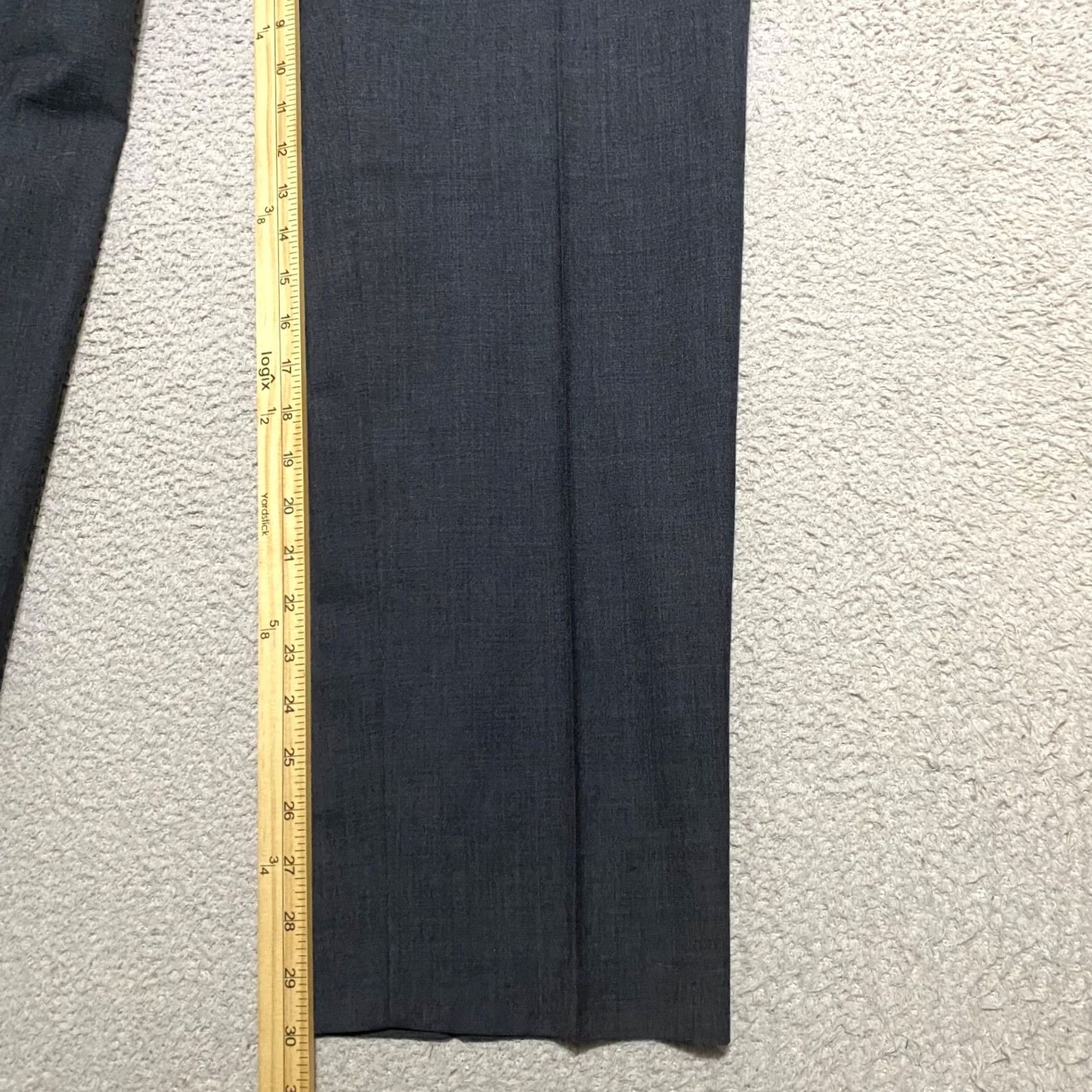 Ralph Lauren Lauren Ralph Dress Mens 36 Gray 36x30 Pants Straight Business Trousers Wool Size US 36 / EU 52 - 6 Thumbnail