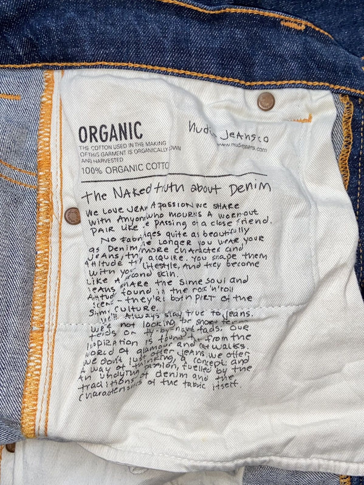 Nudie Jeans NUDIE JEANS CO Denim Jeans Size US 29 - 15 Thumbnail