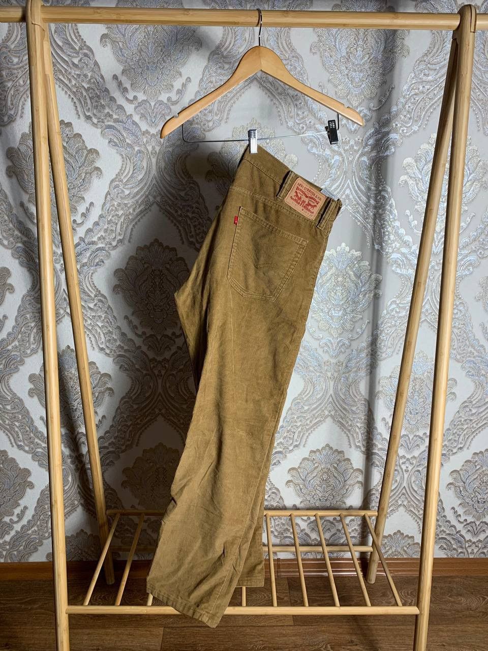 Levi's × Vintage VERY RARE LEVIS 514 VELVET PANTS MADE IN USA Y2K 90s RETRO Size US 38 / EU 54 - 1 Thumbnail