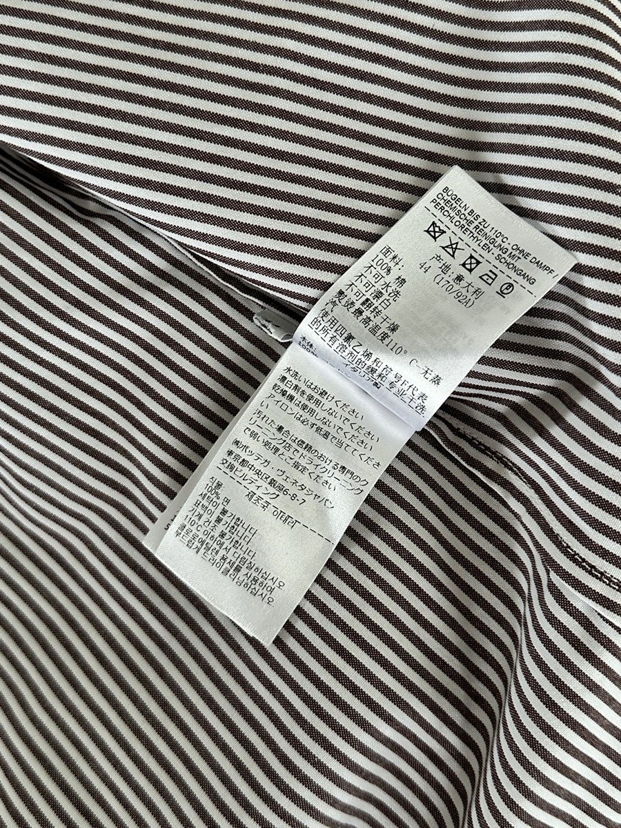 Bottega Veneta Bottega veneta men’s striped shirt compact Size US S / EU 44-46 / 1 - 10 Thumbnail