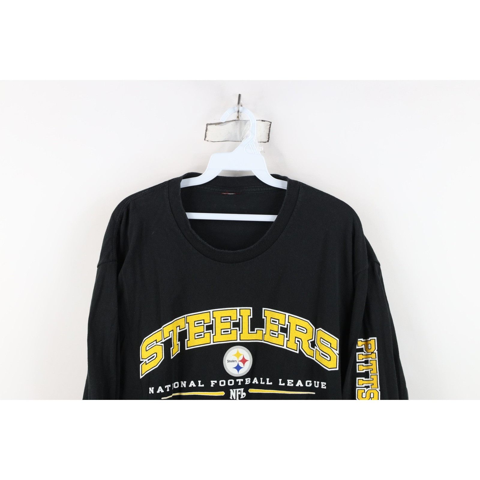 Vintage Vintage Pittsburgh Steelers Football Long Sleeve T-Shirt Size US M / EU 48-50 / 2 - 2 Thumbnail