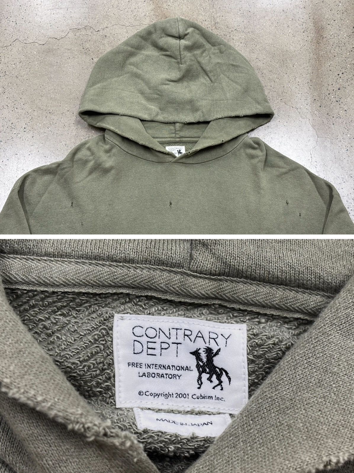 Visvim VISVIM 21AW C/D AMPLUS HOODIE P.O. CRASH Contrary Dept. Size US M / EU 48-50 / 2 - 2 Thumbnail