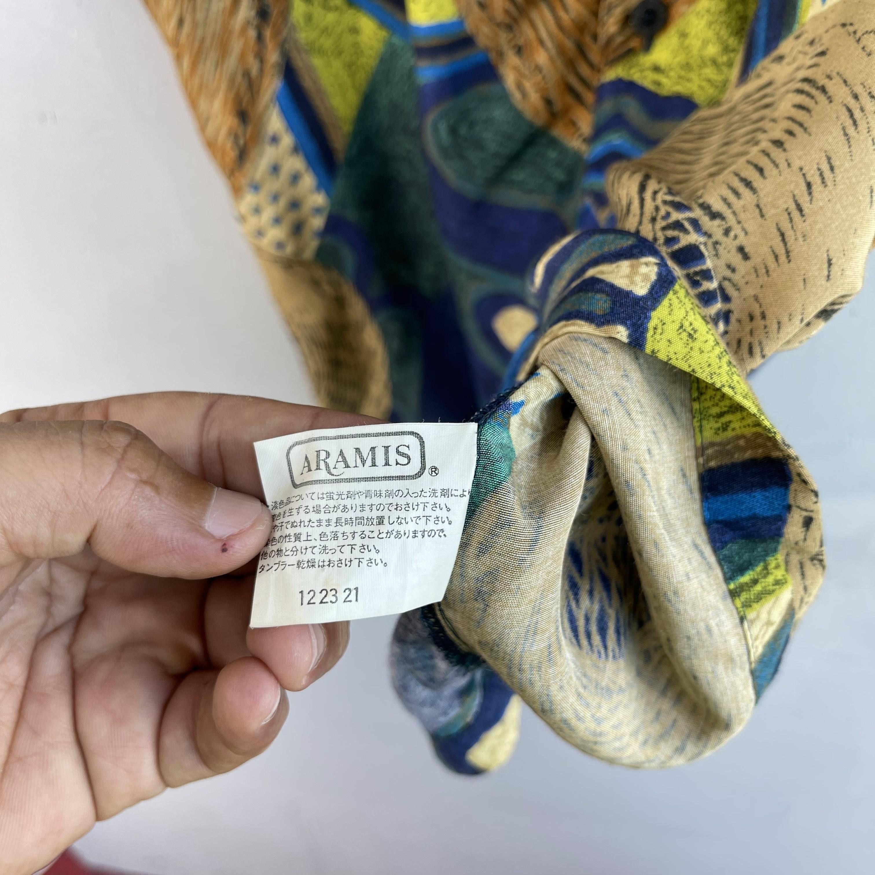 Japanese Brand × Vintage Vintage ARAMIS Pop Art Avant Garde Novelty Baroque Shirt Size US M / EU 48-50 / 2 - 7 Thumbnail