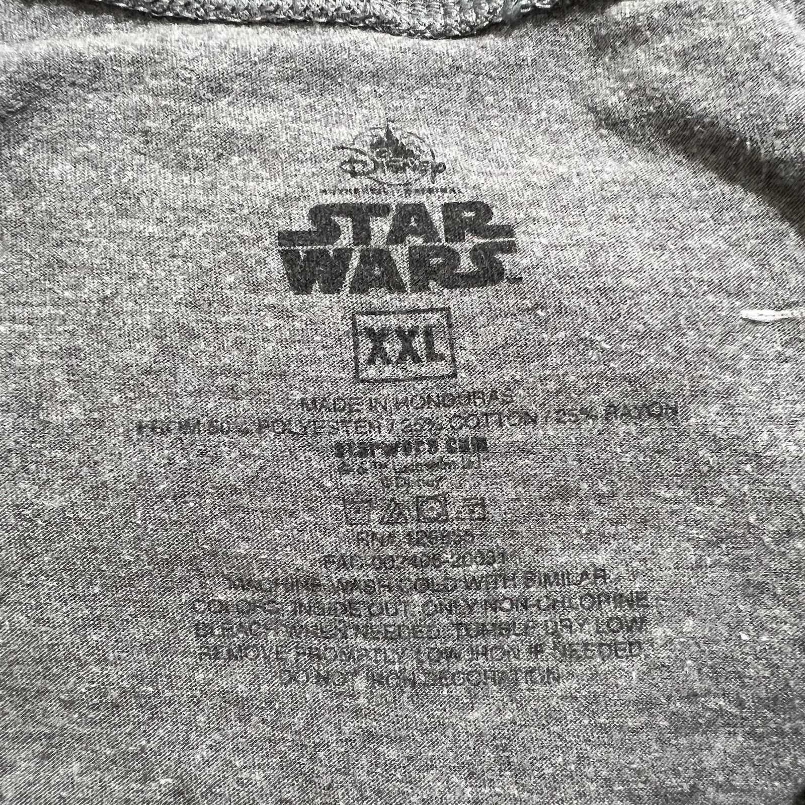 Disney Disney XXL Star Wars Baby Yoda Long Sleeve Graphic T Shirt Size XXL / US 16-18 / IT 52-54 - 3 Thumbnail