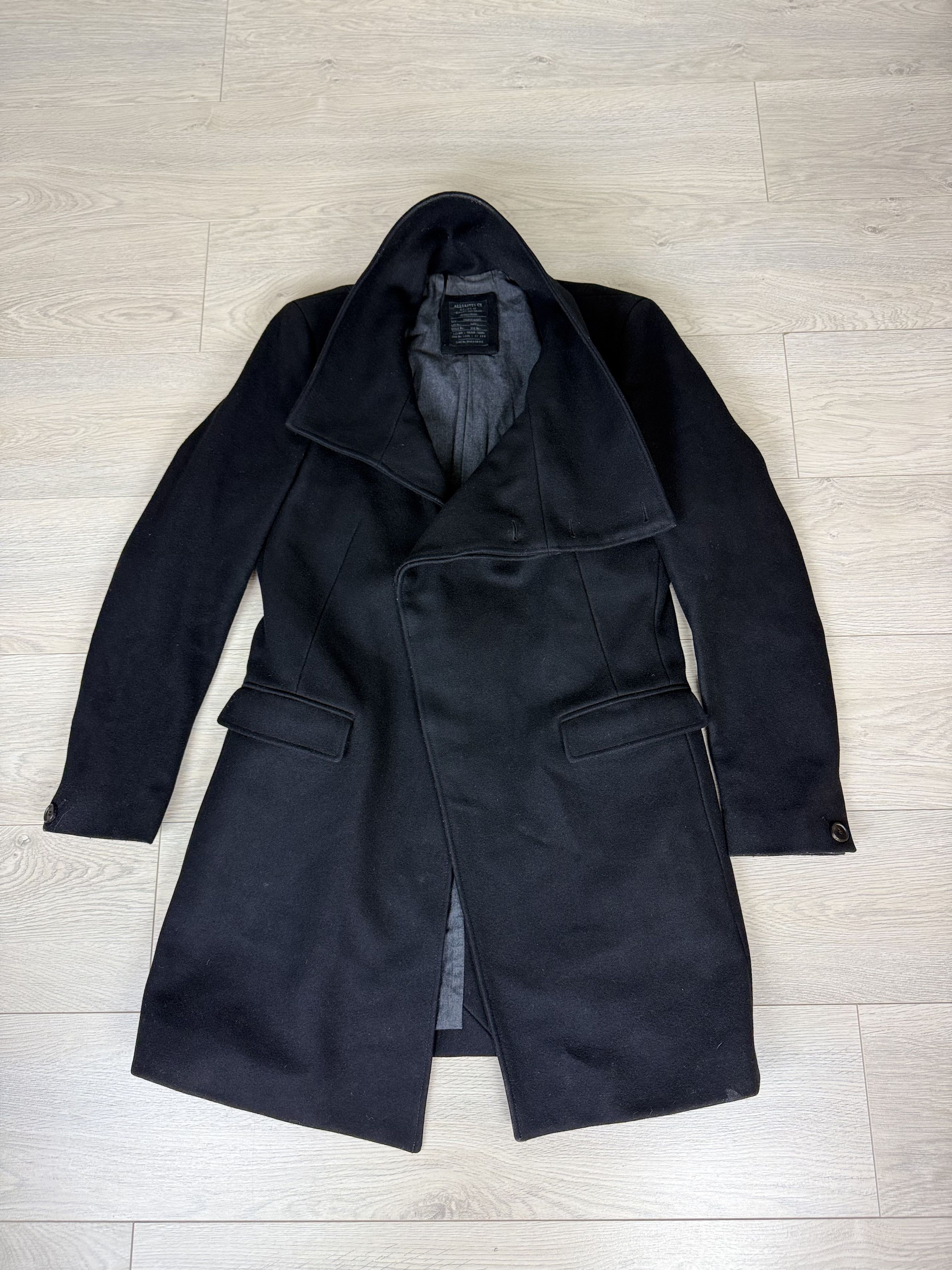 Allsaints Allsaints Avant Garde asymmetric wool coat Size US M / EU 48-50 / 2 - 4 Thumbnail