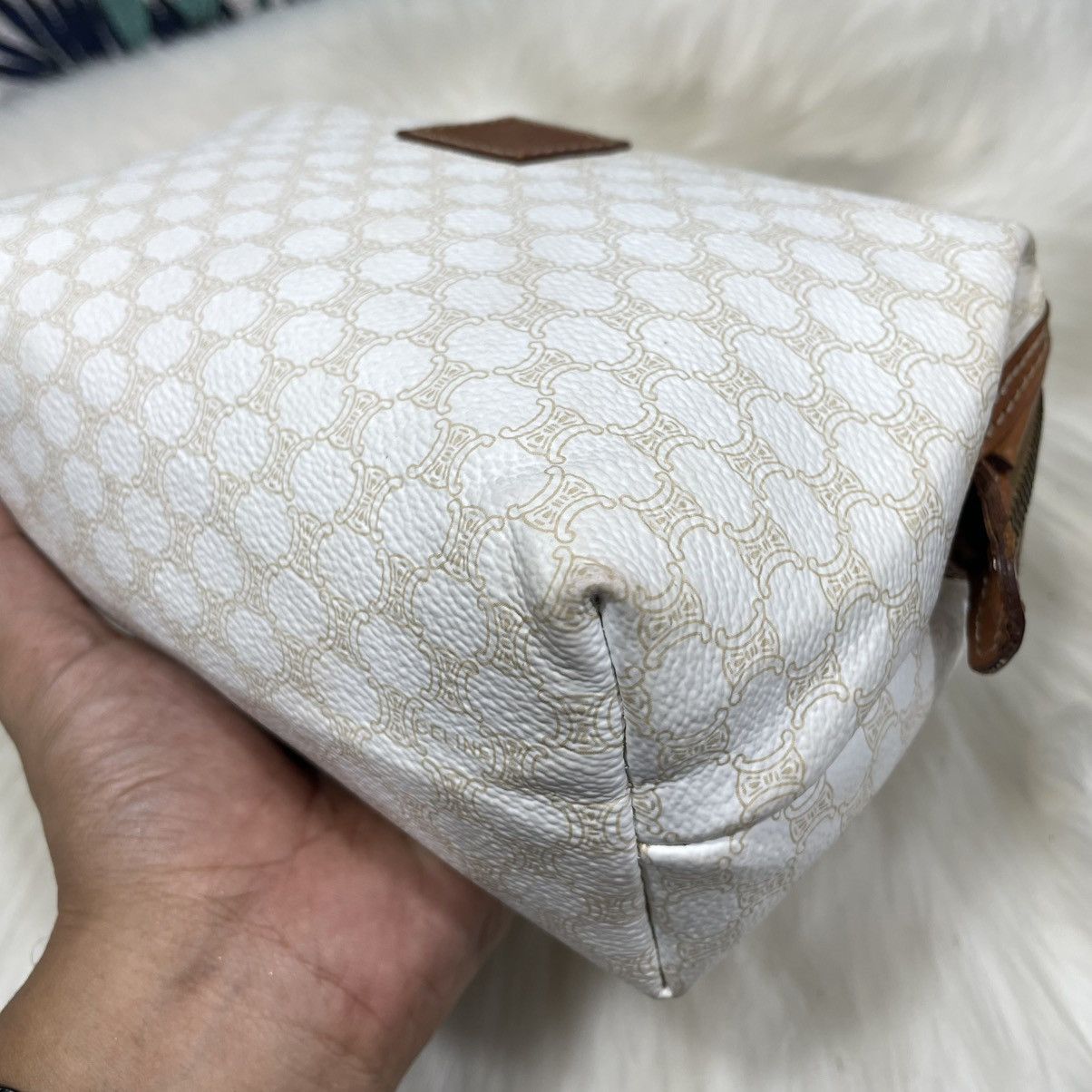Celine Authentic Vtg. CELINE Macadam Clutch Bag Size ONE SIZE - 8 Thumbnail