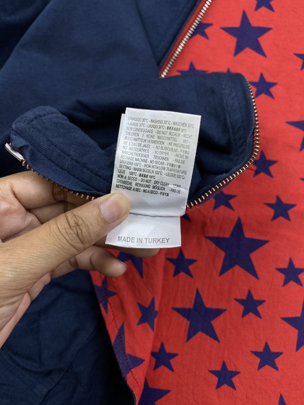HYDROGEN Vintage Hydrogen Flag Embroidered Zipper Jacket Size US M / EU 48-50 / 2 - 10 Thumbnail