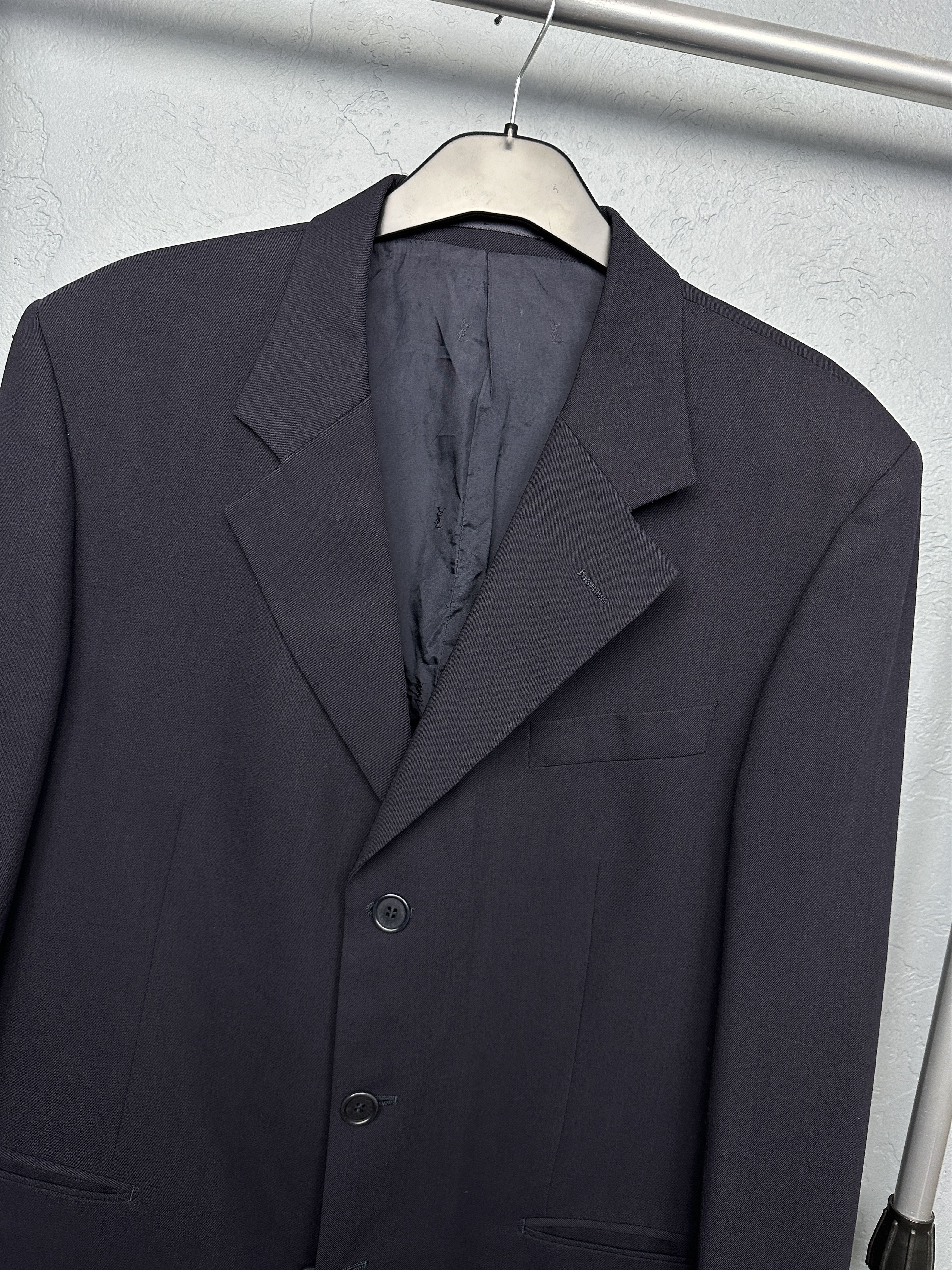 Yves Saint Laurent Yves Saint Laurent YSL Mens 3 Buttons Blazer Jacket Size 42L - 2 Thumbnail