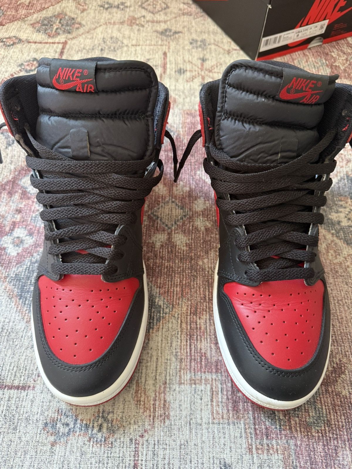 Nike Jordan 1 High 85 Bred Size US 9 / EU 42 - 3 Thumbnail