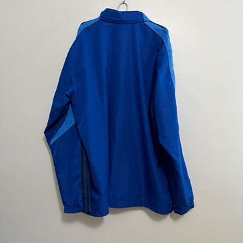 Adidas adidas blue windbreaker jacket size XL Size US XL / EU 56 / 4 - 3 Thumbnail