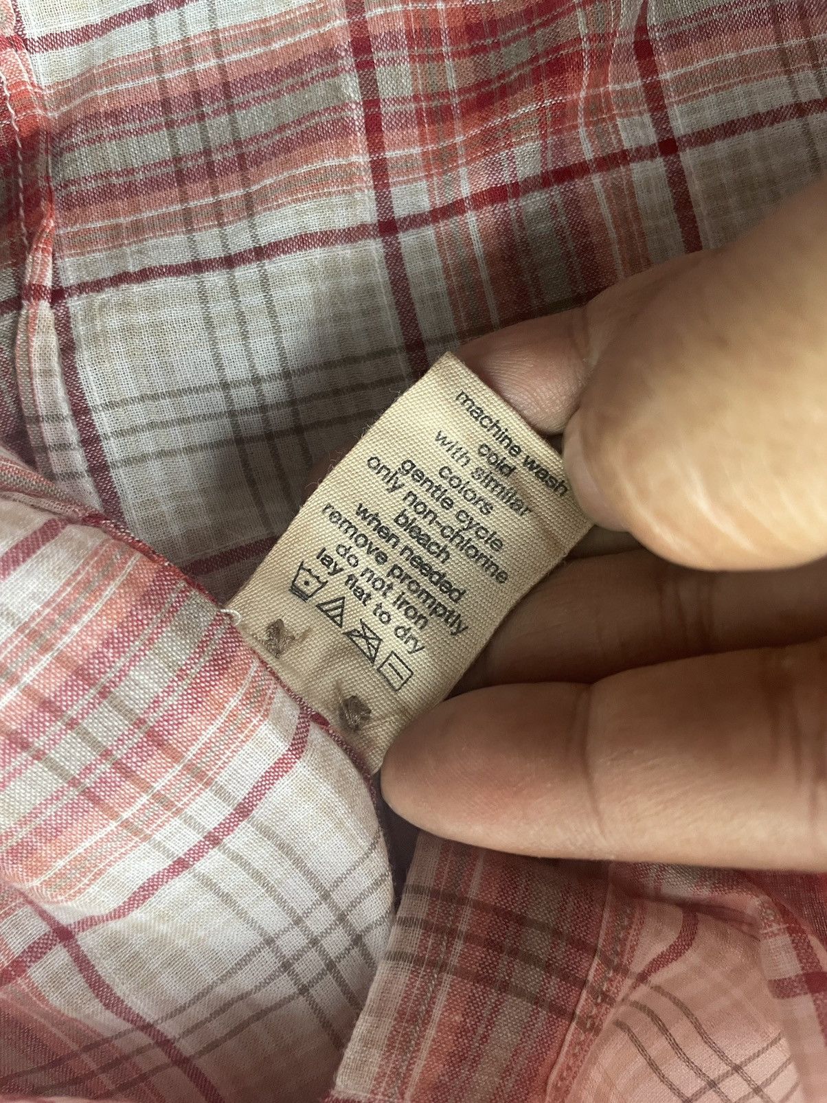 Designer John Varvatos Checkered Shirt Size US XL / EU 56 / 4 - 13 Thumbnail