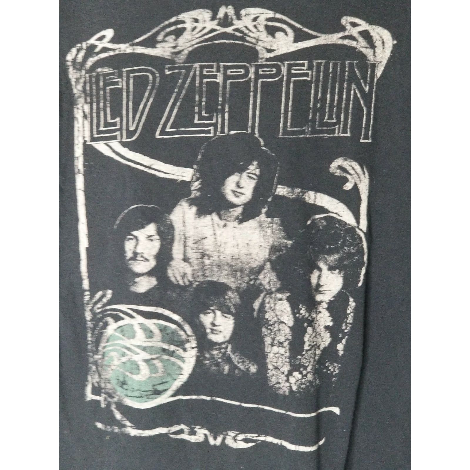Anvil VINTAGE Retro Mens M LED ZEPPELIN Band T Shirt Size US M / EU 48-50 / 2 - 2 Thumbnail