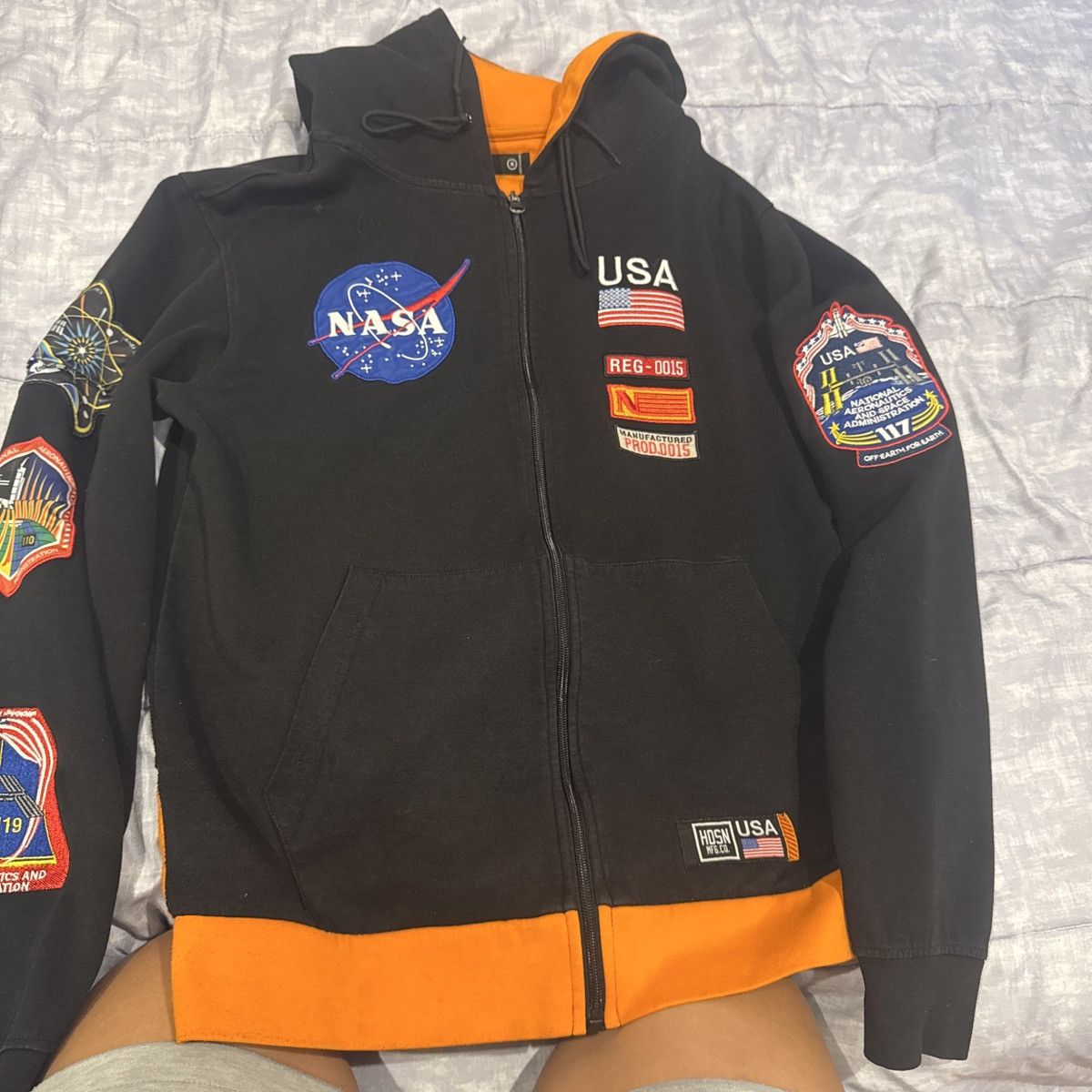 Other Hudson outerwear Nasa usa patches full zip up Size US M / EU 48-50 / 2 - 1 Thumbnail