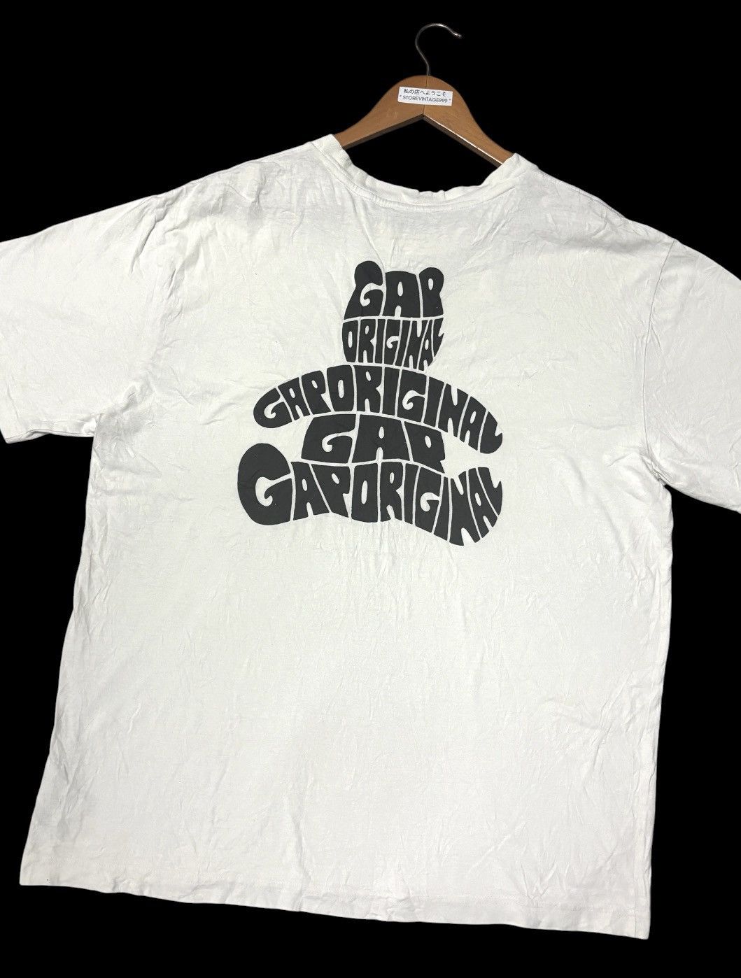 Gap COMBO 2 TEE GAP BRANNAN BEAR WHITE AND BLACK TSHIRT TEE💥 Size US L / EU 52-54 / 3 - 5 Thumbnail
