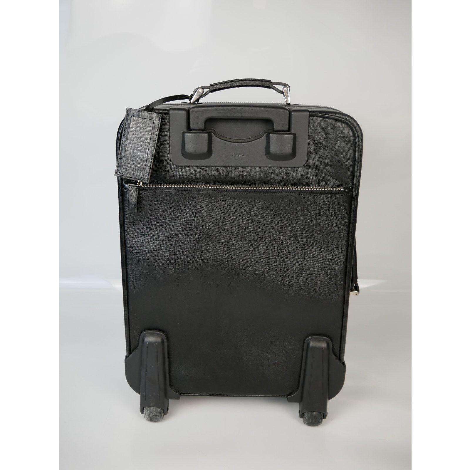 Prada Saffiano Leather Trolley Rolling Luggage Size ONE SIZE - 5 Thumbnail