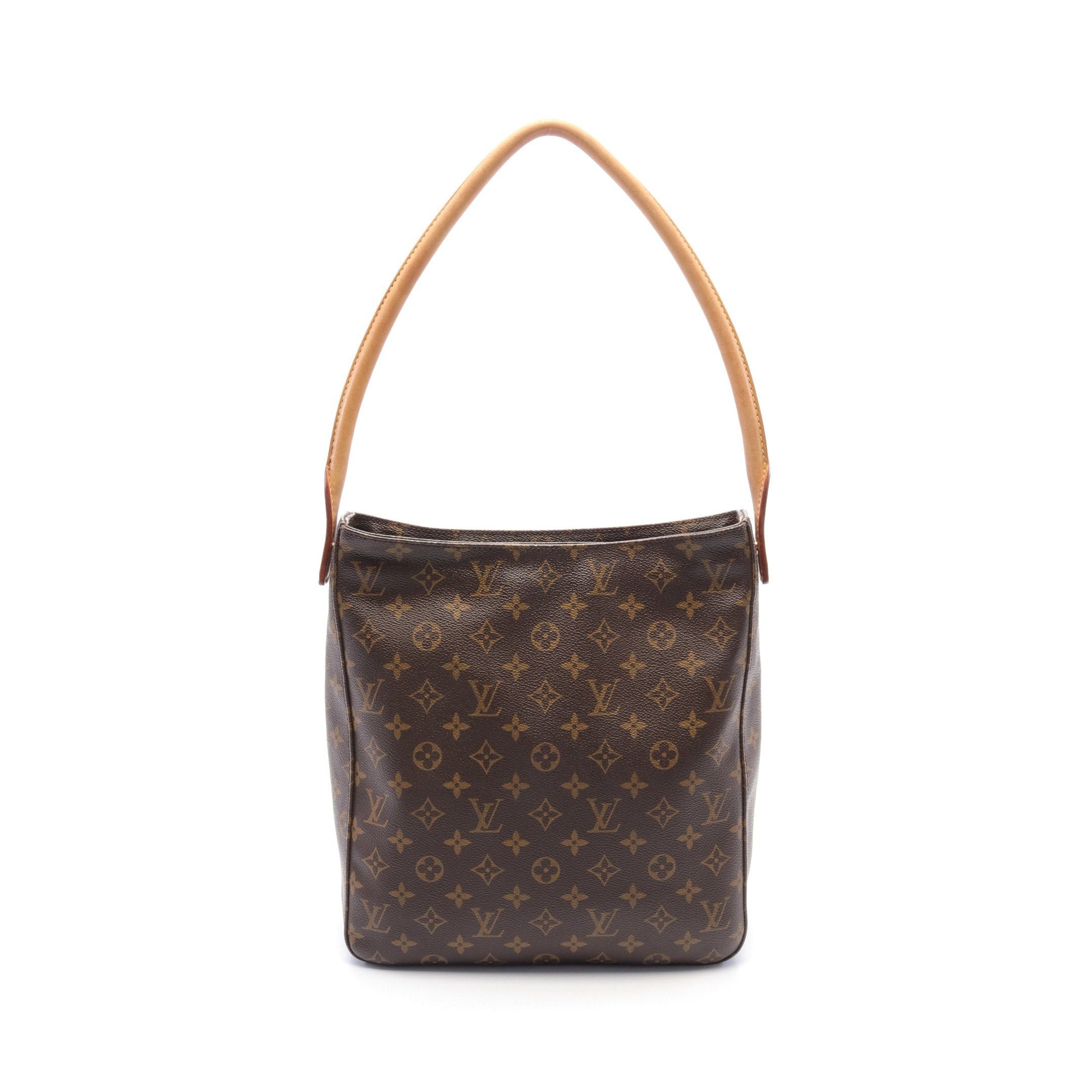 Louis Vuitton Louis Vuitton Looping Gm Monogram Shoulder Bag Leather Brown Size ONE SIZE - 1 Thumbnail