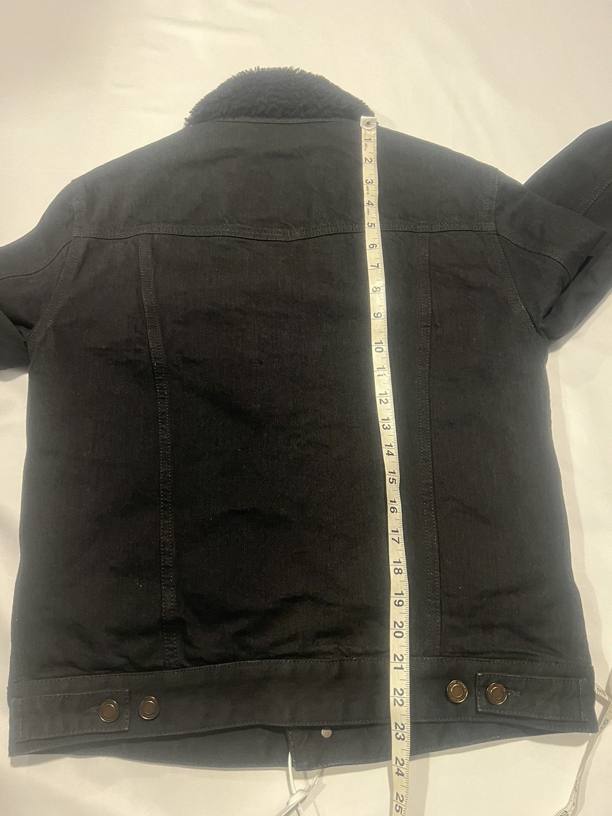 Saint Laurent Paris Saint Laurent men’s denim shearling jacket. M. $2500 Size US M / EU 48-50 / 2 - 9 Thumbnail