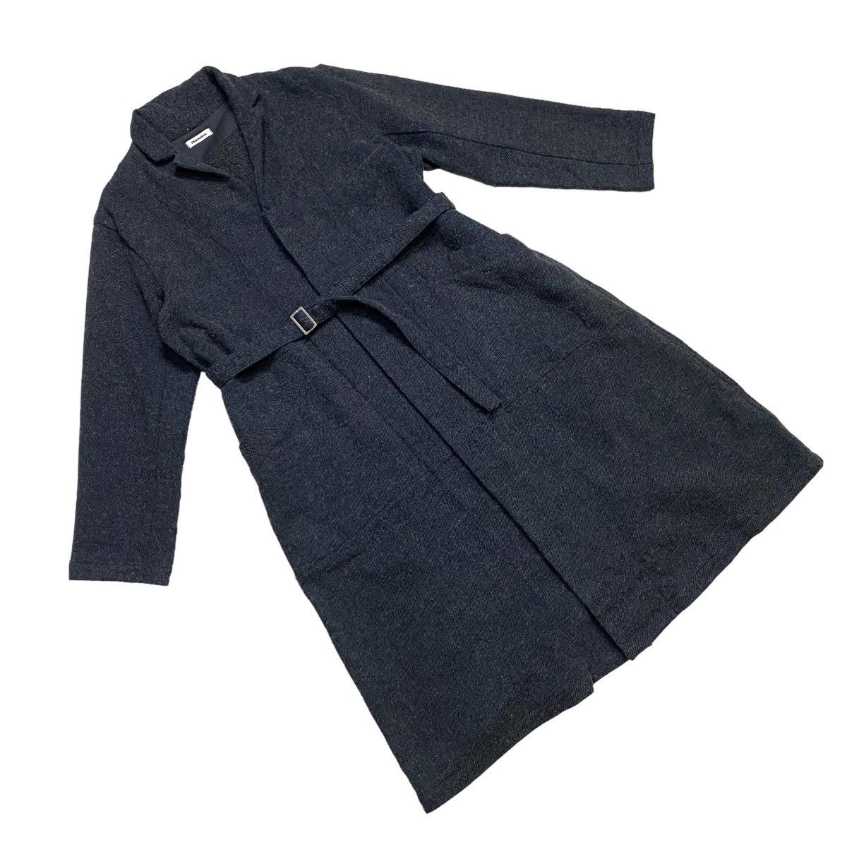 Issey Miyake × Japanese Brand ISSEY MIYAKE PLANTATION WOOL TRENCHCOAT Size US M / EU 48-50 / 2 - 6 Thumbnail