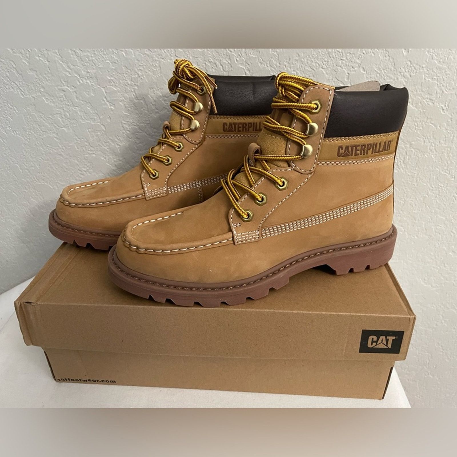 Caterpillar CAT Caterpillar Colorado 2.0 Moc Toe in Honey Reset Men 8 Size US 8 / EU 41 - 4 Thumbnail