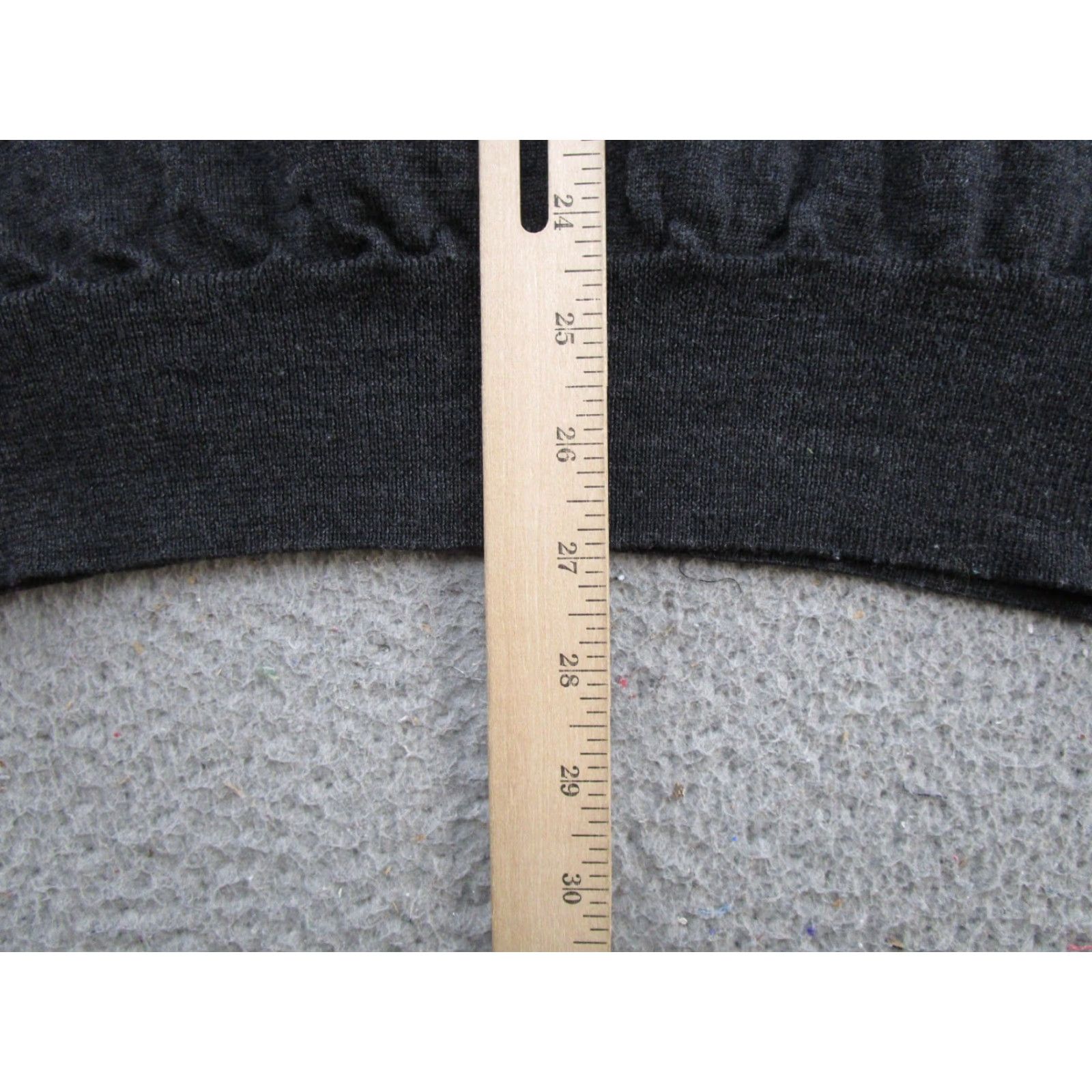Vintage Giasone Wool 1/4 Zip Sweater Mens Gray 100% Merino Pullover Size US M / EU 48-50 / 2 - 6 Thumbnail