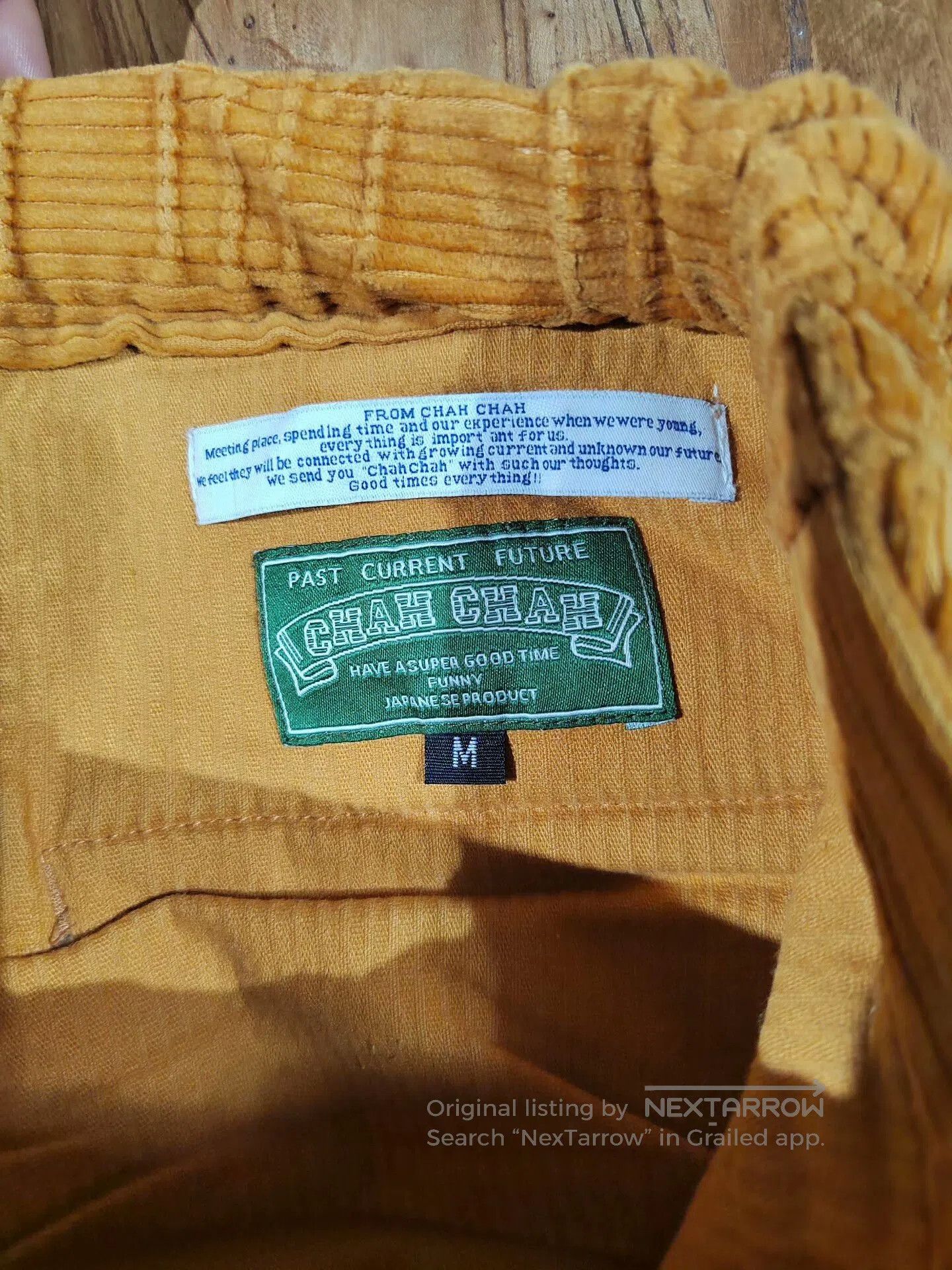 Japanese Brand Chah Chah Corduroy Casual Pants. Size 26" / US 2 / IT 38 - 2 Thumbnail