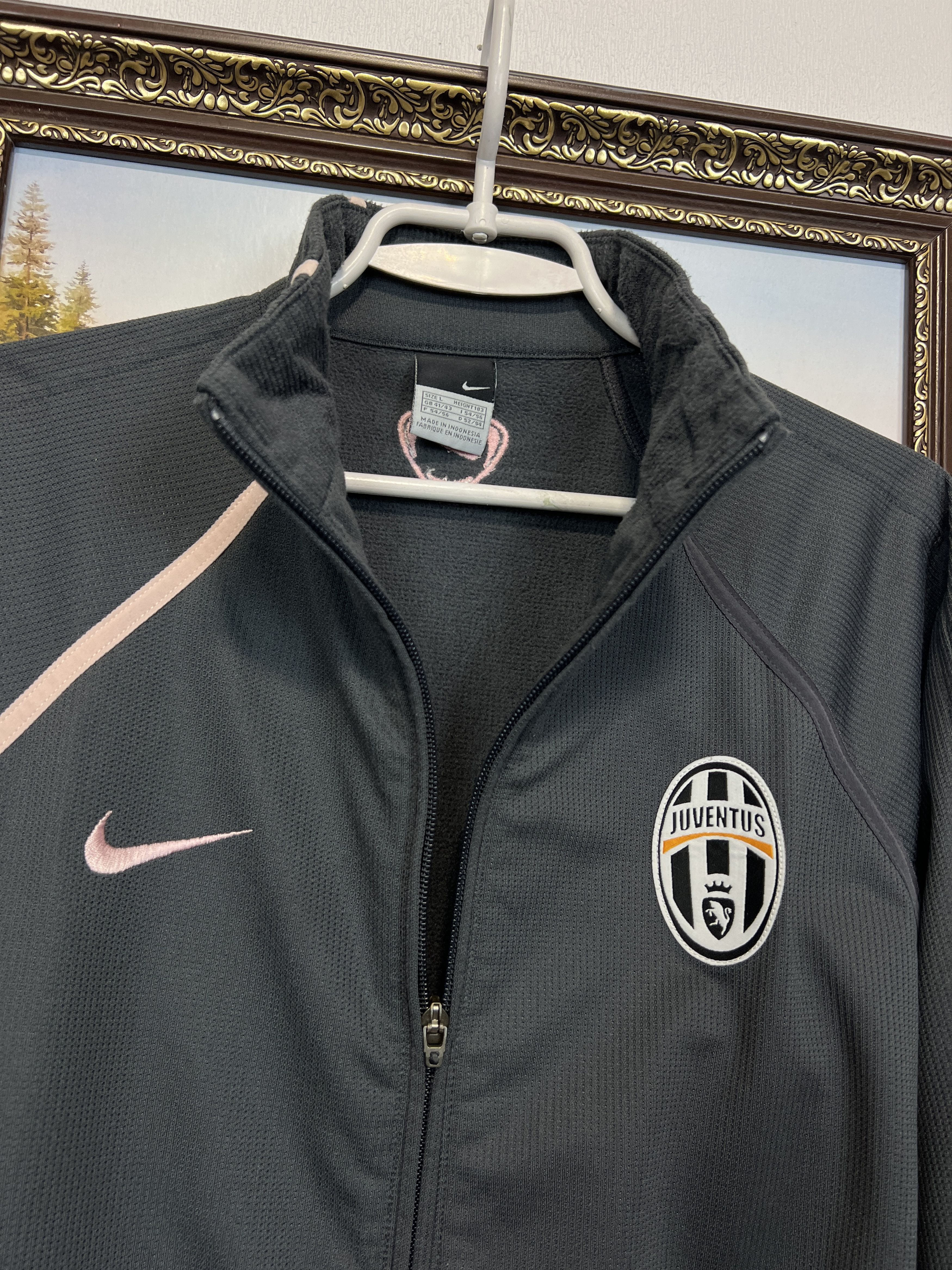 Nike Juventus Football Jacket Soccer Track Top Maglia Rare Size US L / EU 52-54 / 3 - 3 Thumbnail