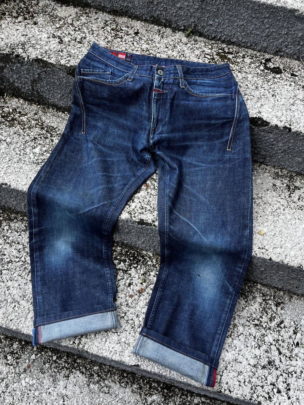 Marithe + Francois Girbaud “Le Jean De” Marithe Francois Girbaud Half Selvedge Denim Size US 31 - 1 Thumbnail