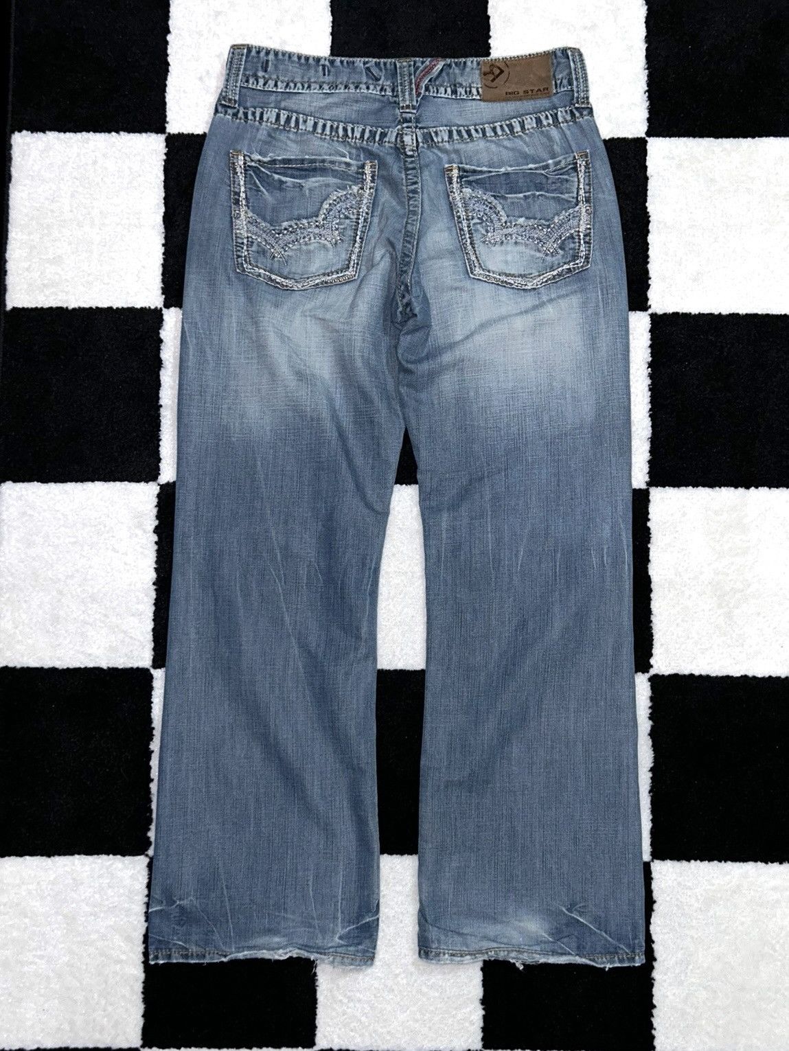 Big Star Big Star Y2K Bootcut Jeans Size US 32 / EU 48 - 3 Thumbnail