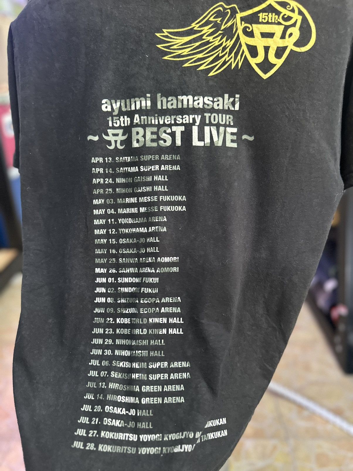 Vintage Vintage ayumi hamasaki tshirt Size US L / EU 52-54 / 3 - 6 Thumbnail
