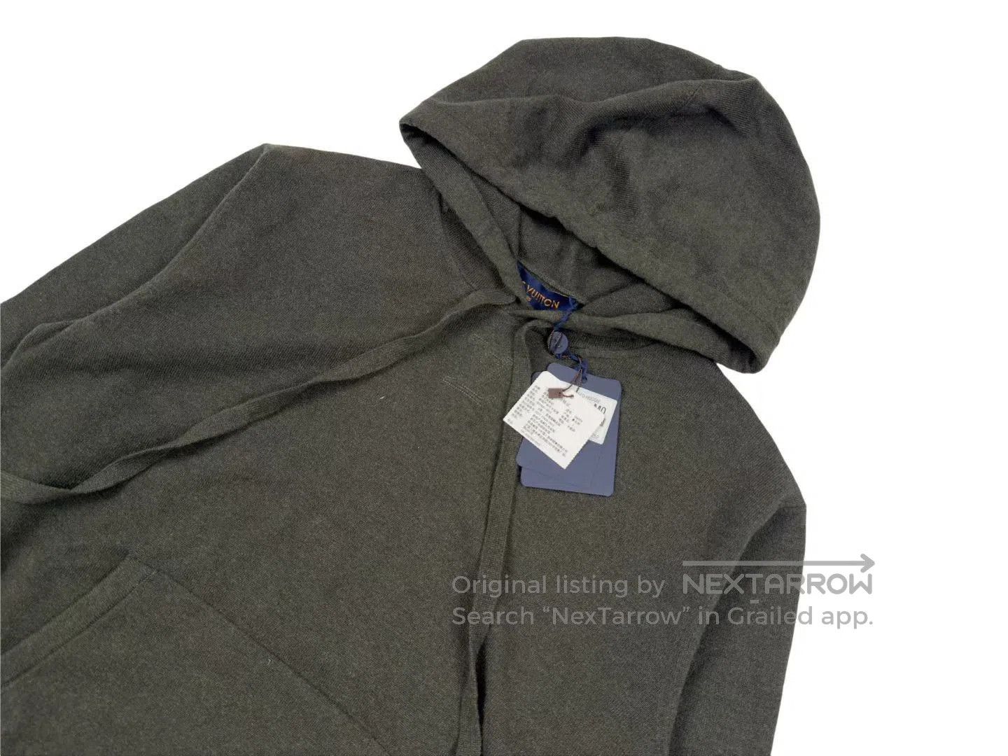 Louis Vuitton Louis Vuitton Embossed Logo Cashmere Hoodie. Size US M / EU 48-50 / 2 - 2 Thumbnail
