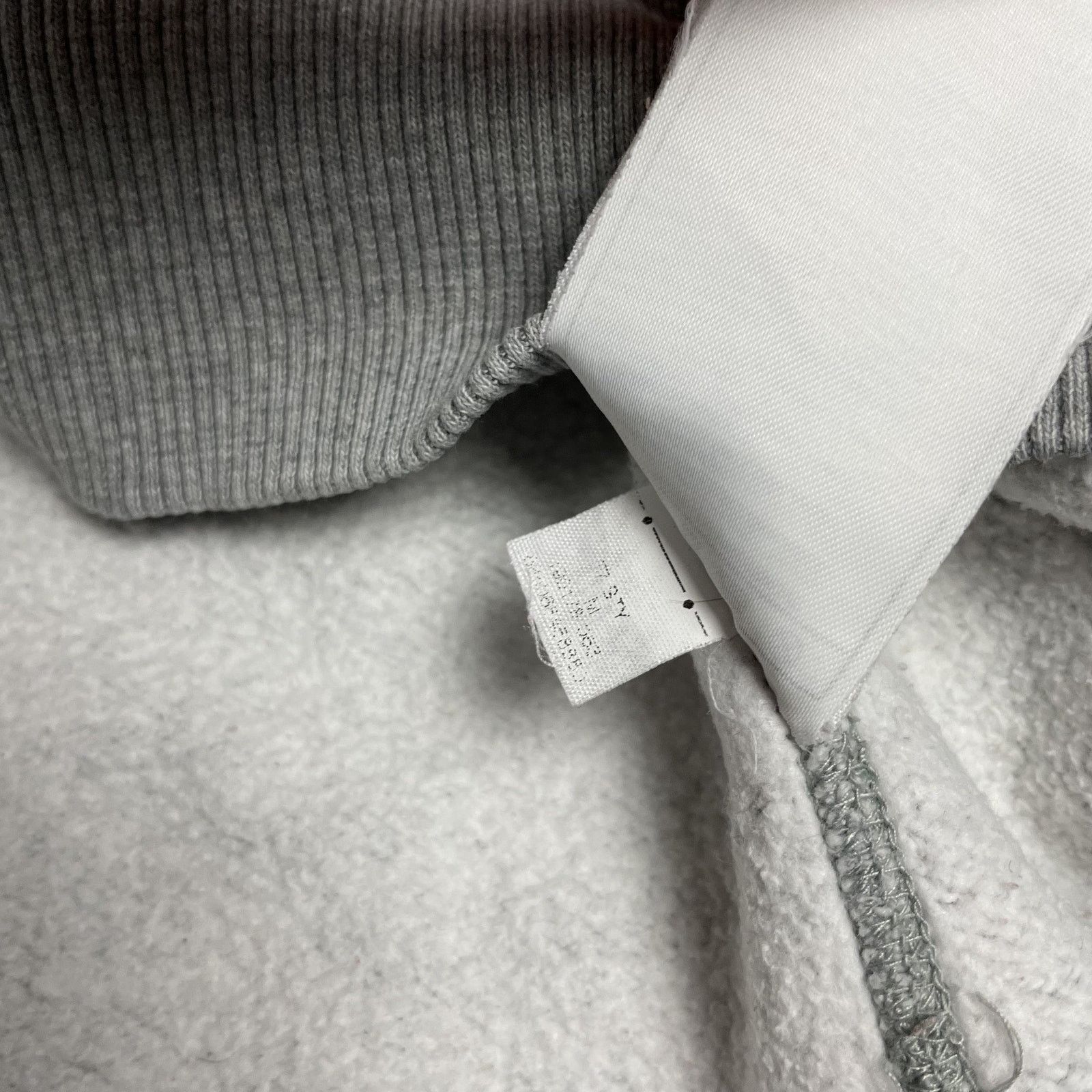 Nike × Vintage Nike Men's Heather Gray Crew Neck Fleece Lined Sweatshirt M Size US M / EU 48-50 / 2 - 12 Thumbnail