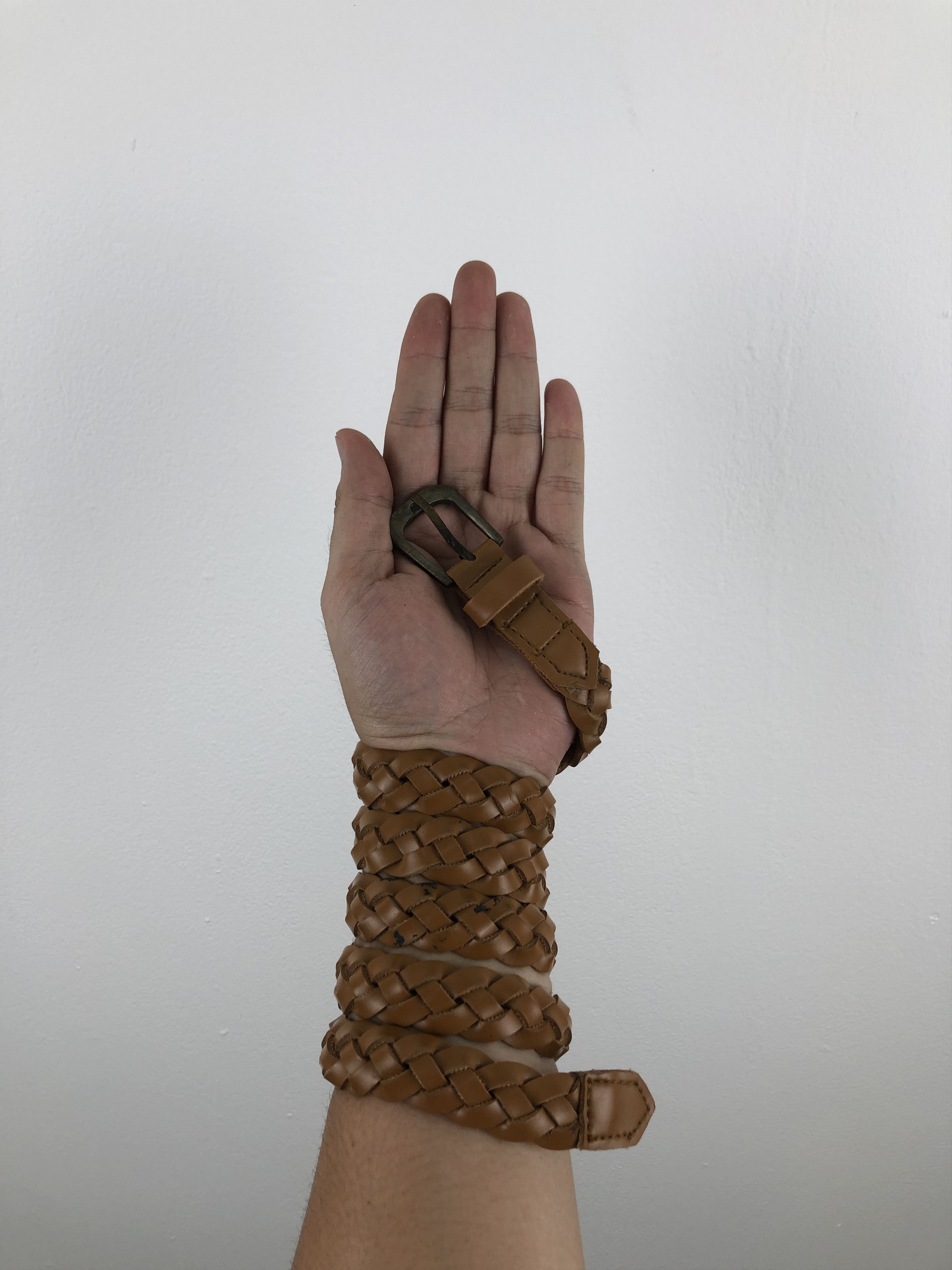 Japanese Brand Vintage Japanese Brand Braided Buckle Belt B0017 Size ONE SIZE - 1 Thumbnail
