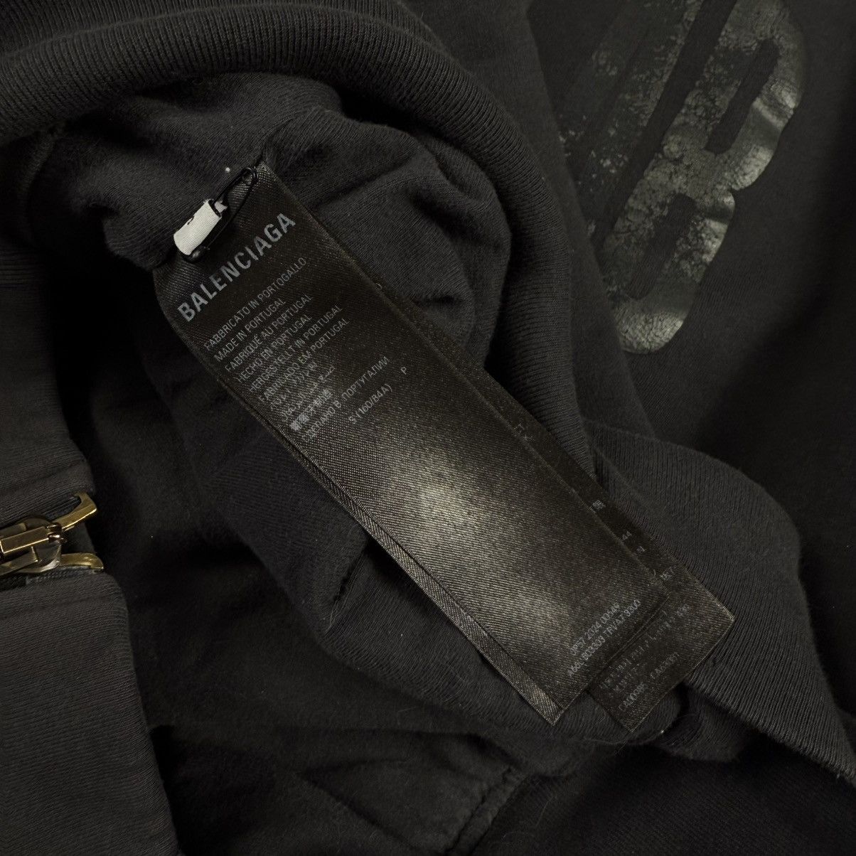 Balenciaga Balenciaga AGAICNELAB Hooded Bomber ‘Black’ Jacket Size US S / EU 44-46 / 1 - 8 Thumbnail