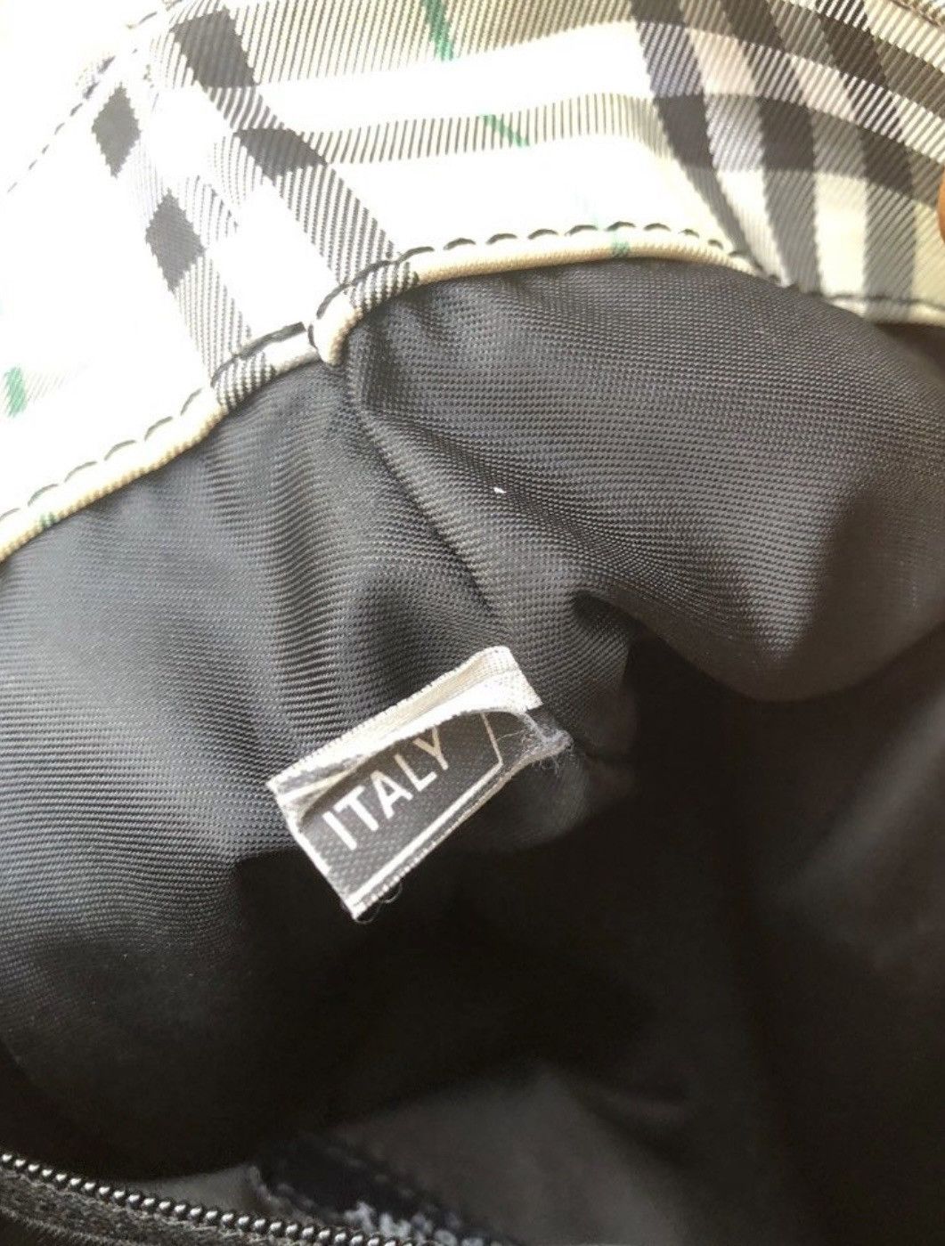 Burberry × Burberry Prorsum Burberry classic check handbag small Made in Italy leather Size ONE SIZE - 6 Thumbnail