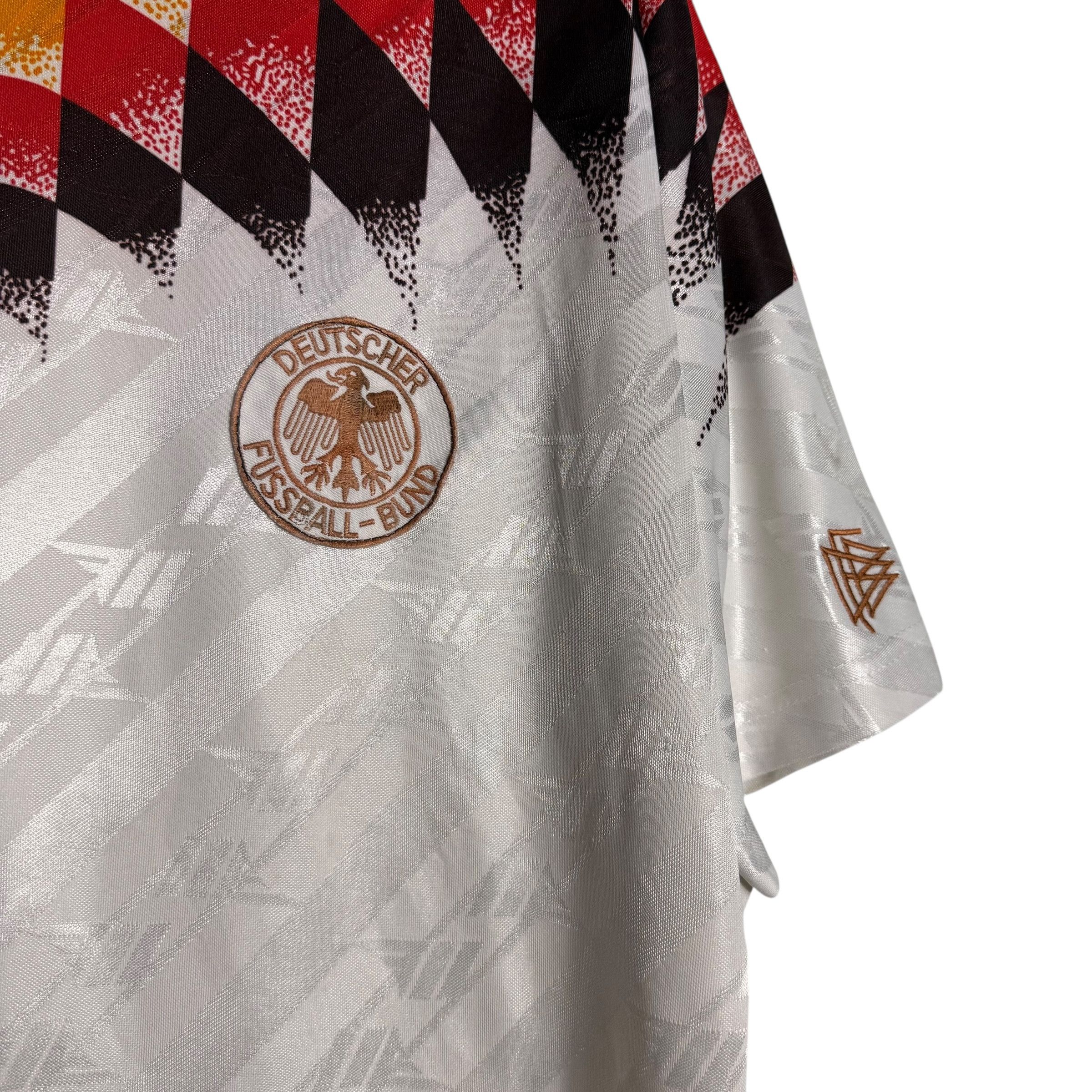 Vintage 🔥RARE🔥Vintage Unisport Germany Home Football Iconic Jersey Size US L / EU 52-54 / 3 - 4 Thumbnail