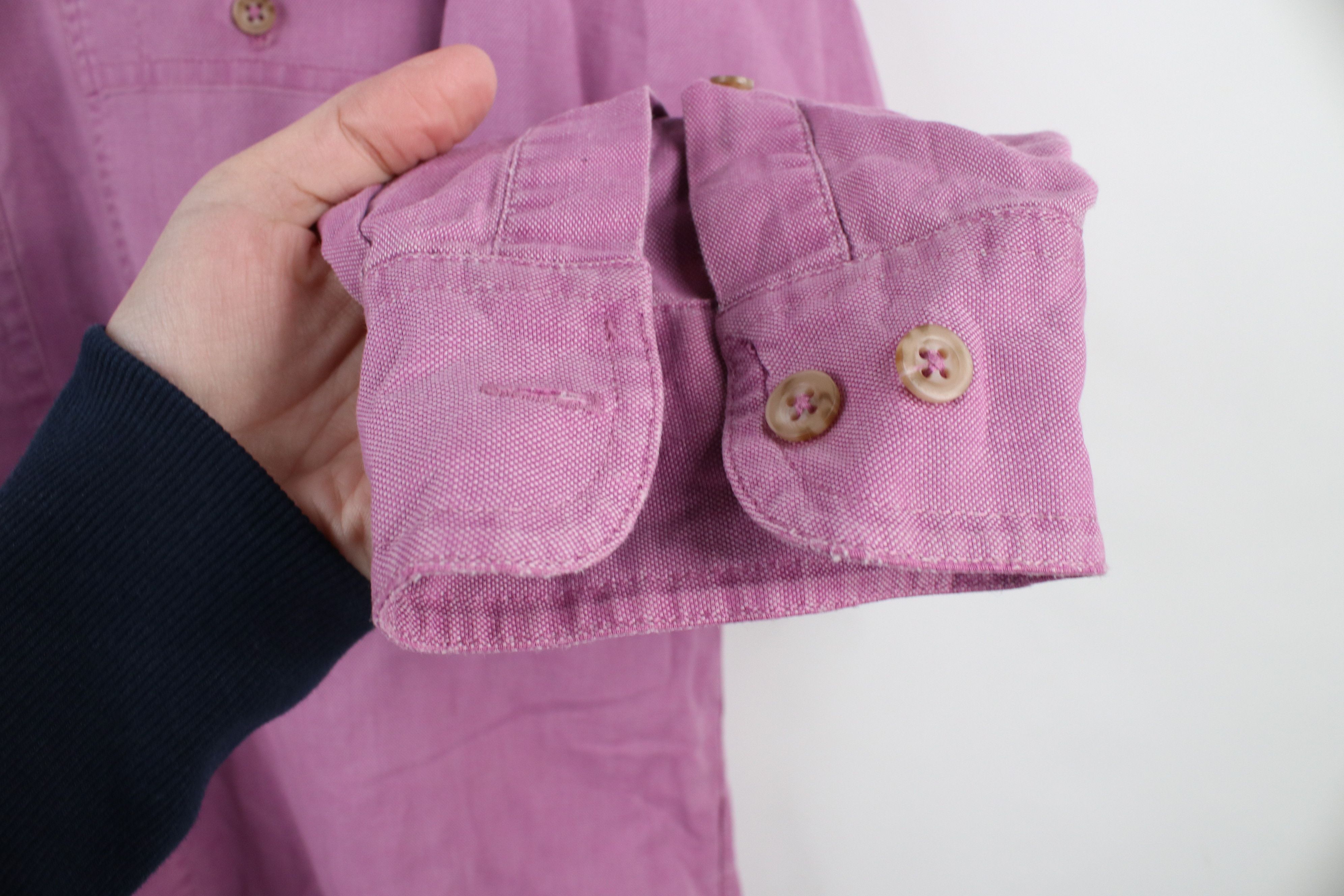 Eddie Bauer × Vintage Vintage 90s Eddie Bauer Winslow Oxford Button Down Shirt Size US M / EU 48-50 / 2 - 7 Thumbnail